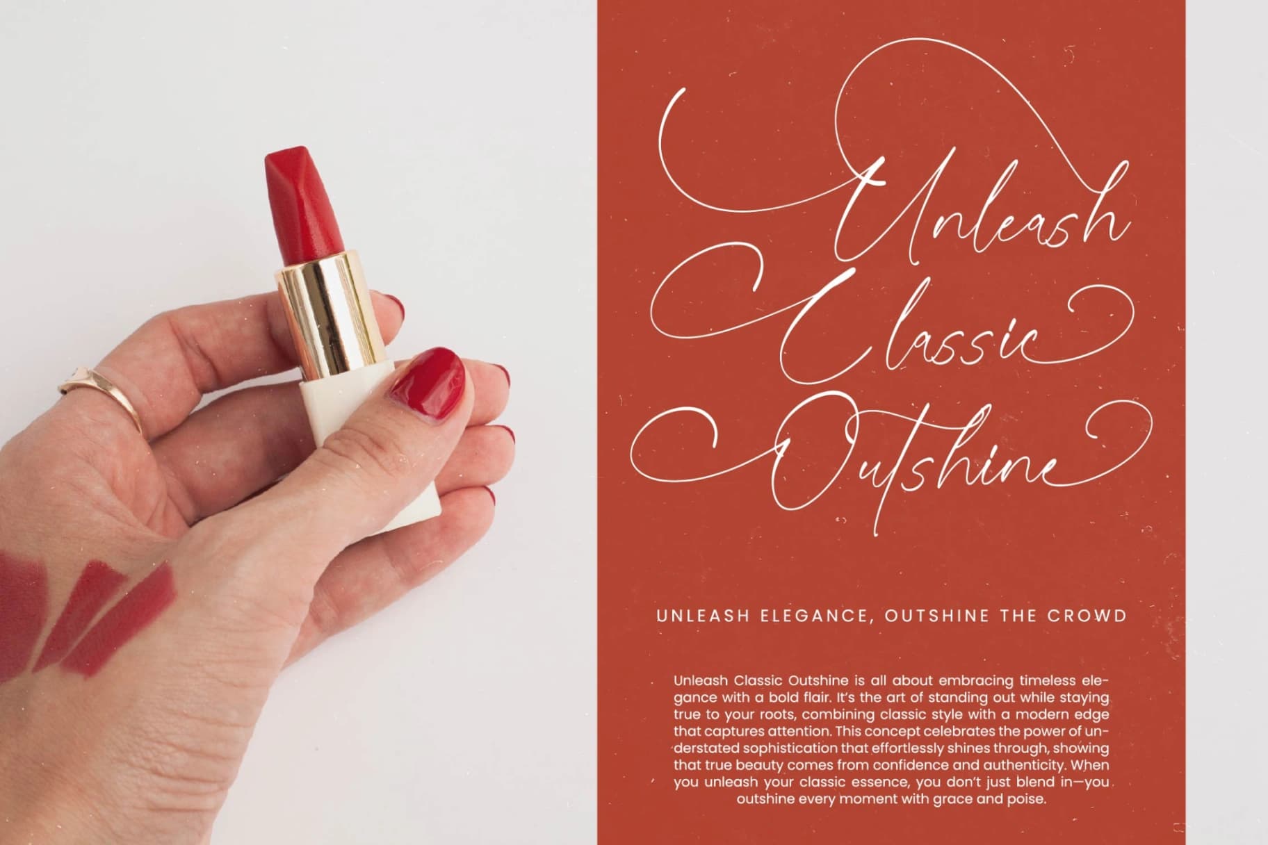Preview 6 for Sunlite Kinetic - Stylish Calligraphy Font