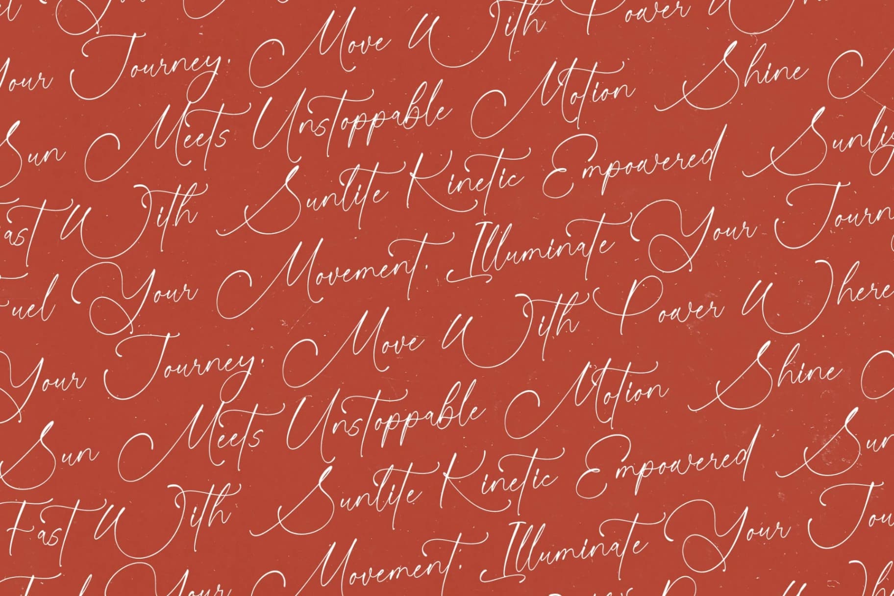 Preview 15 for Sunlite Kinetic - Stylish Calligraphy Font
