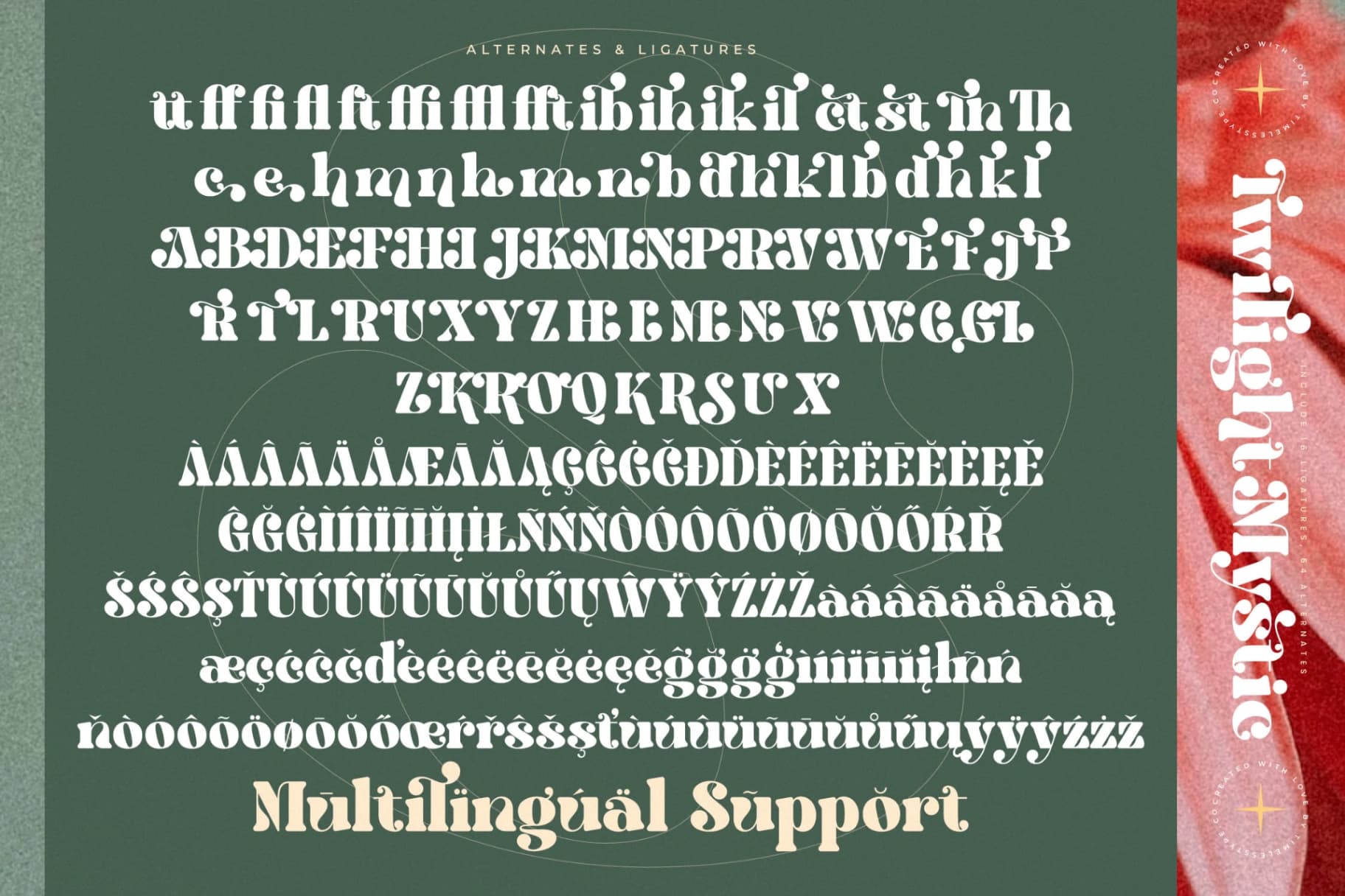 Preview 19 for Twilight Mystic - Bold Serif Display Font