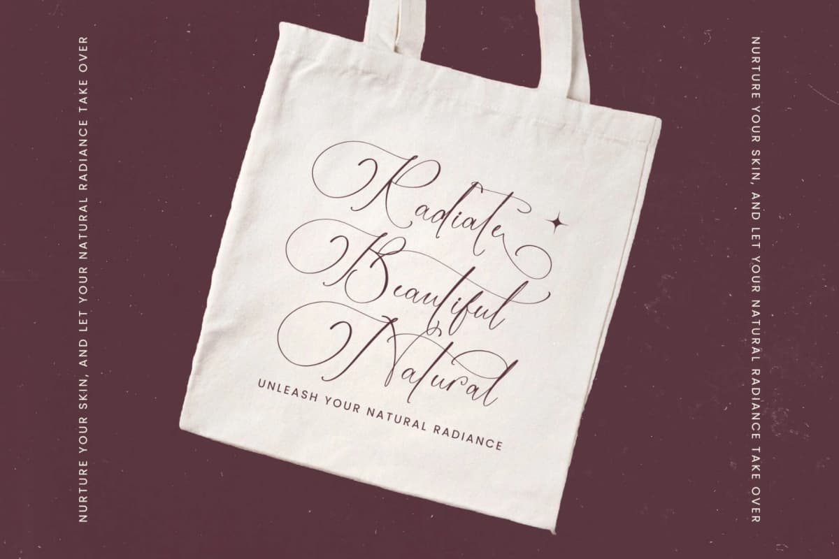 Preview 3 for Michelin Samantha - Stylish Calligraphy Font