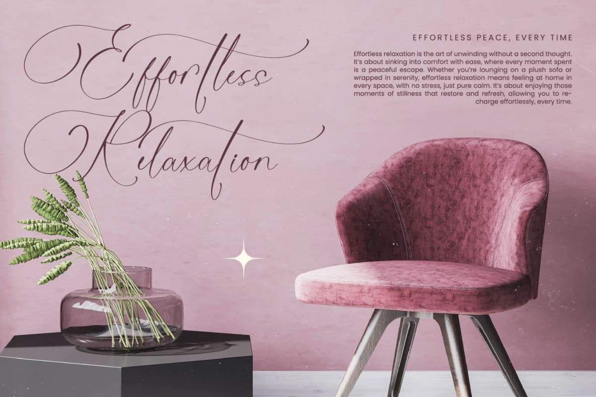 Preview 11 for Michelin Samantha - Stylish Calligraphy Font