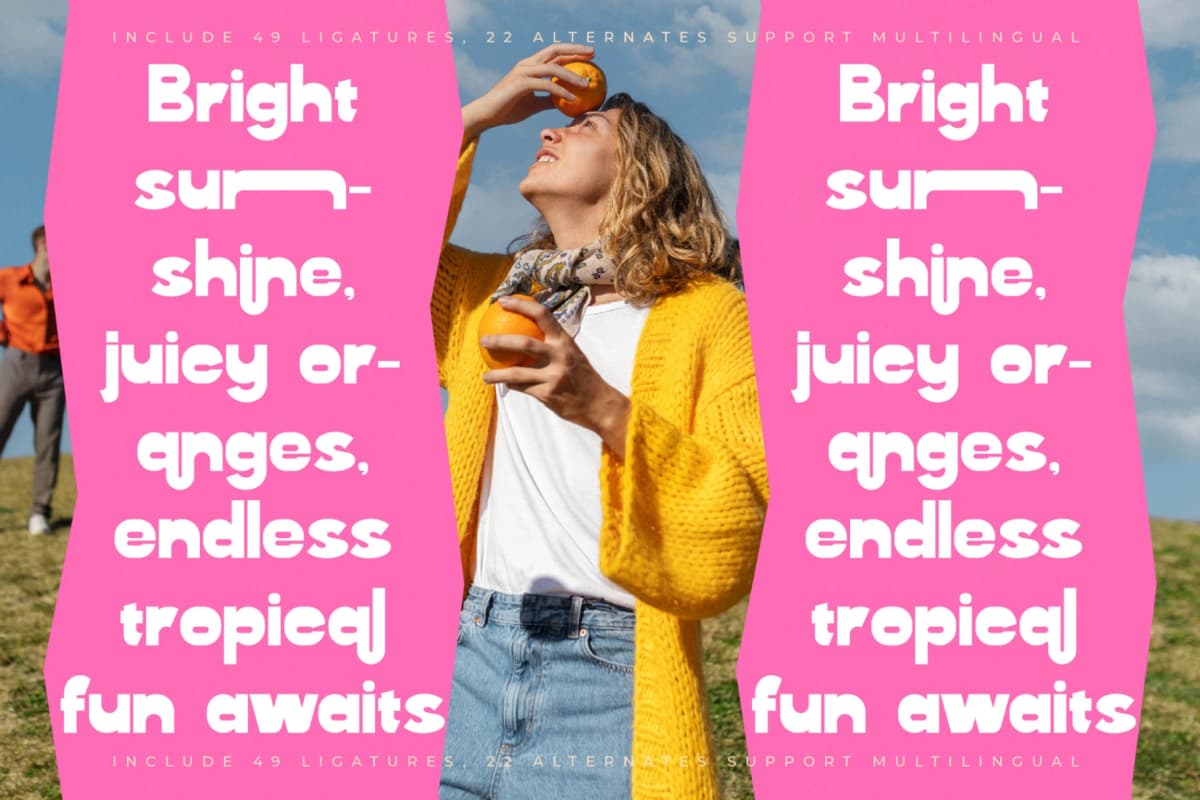 Morning Bredok - Display Variable Sans Serif font preview 10