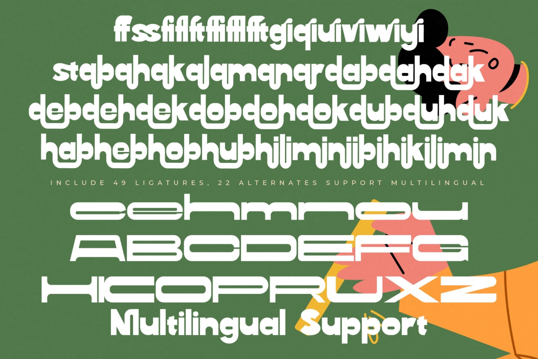 Preview 19 for Morning Bredok - Display Variable Sans Serif