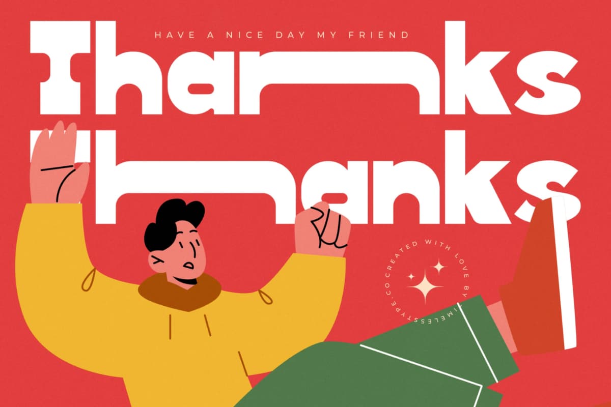 Morning Bredok - Display Variable Sans Serif font preview 20