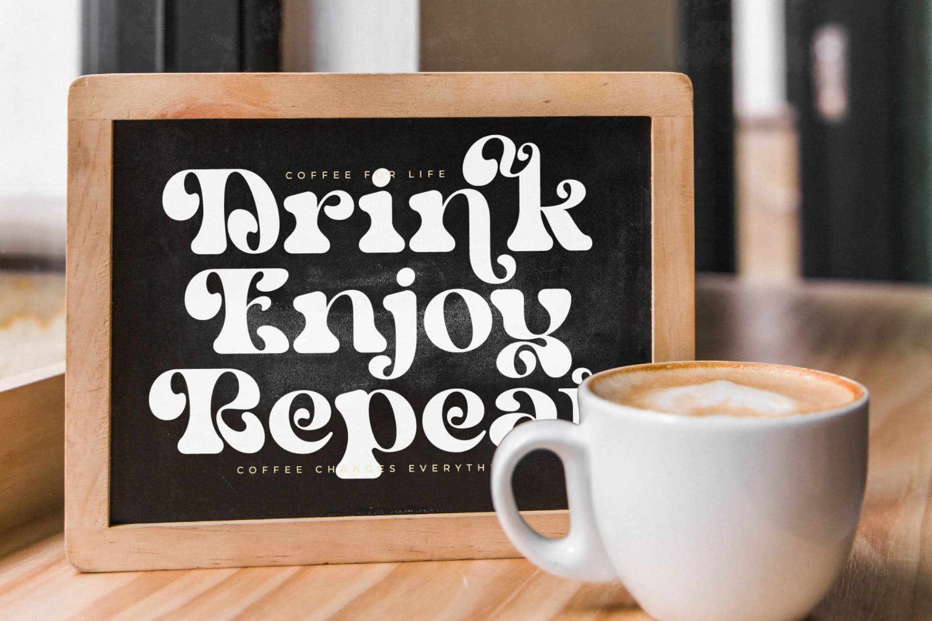 Preview 5 for Bright Films - Modern Retro Serif Font