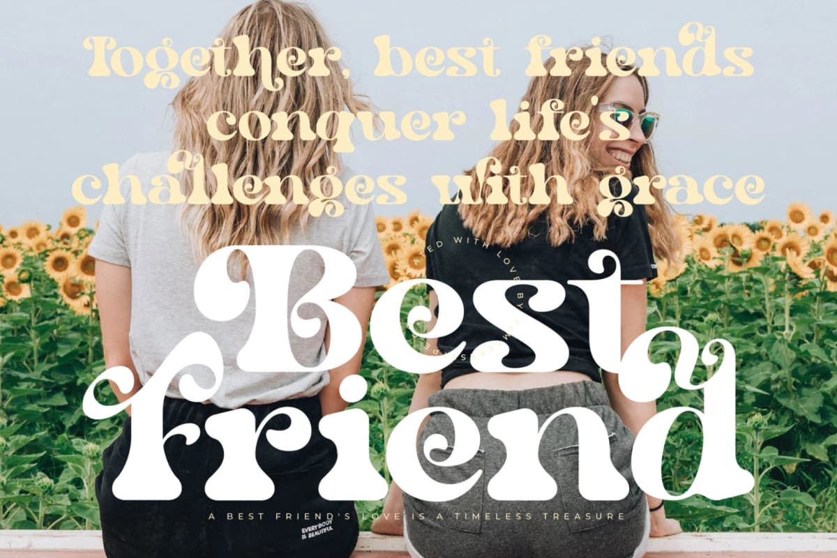 Bright Films - Modern Retro Serif Font font preview 17