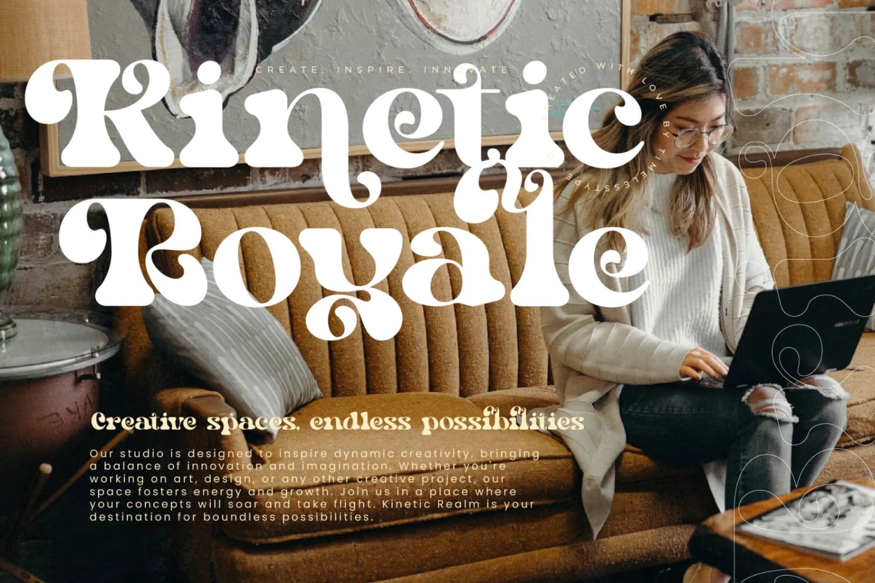 Preview 7 for Bright Films - Modern Retro Serif Font