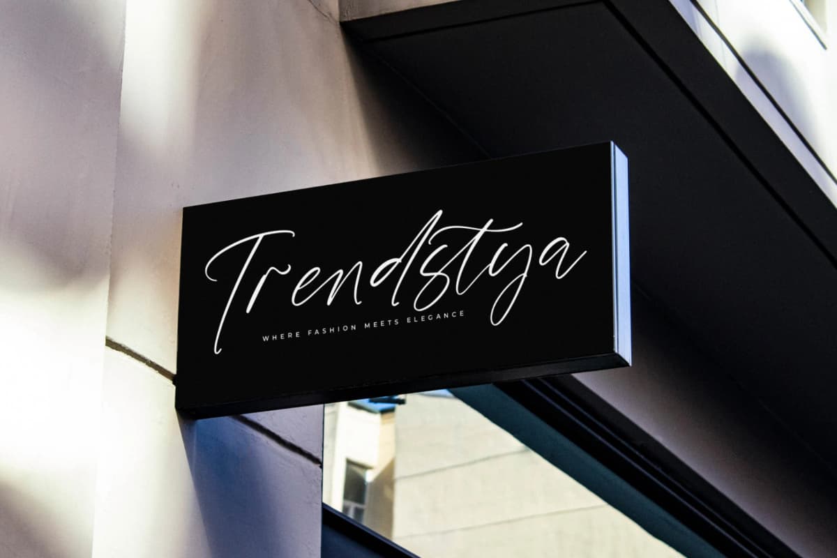 Dayland Vintage - Modern Handwritten Script font preview 13
