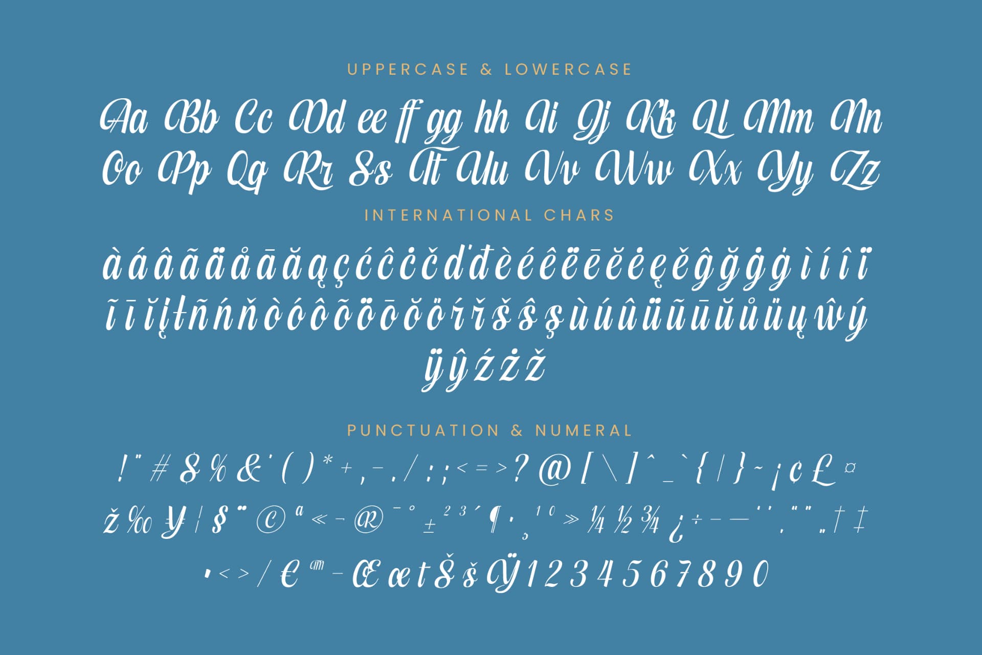 Preview 19 for Kameli Antares - Modern Calligraphy Font