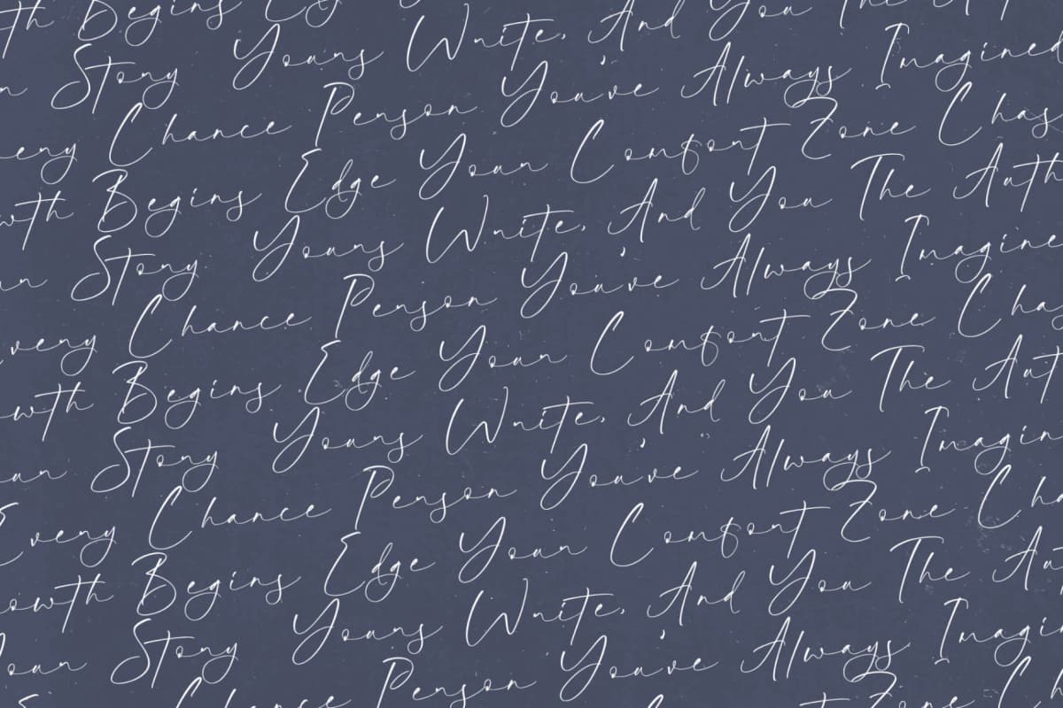 Jenkins Richard - Natural Handwritten Font font preview 16