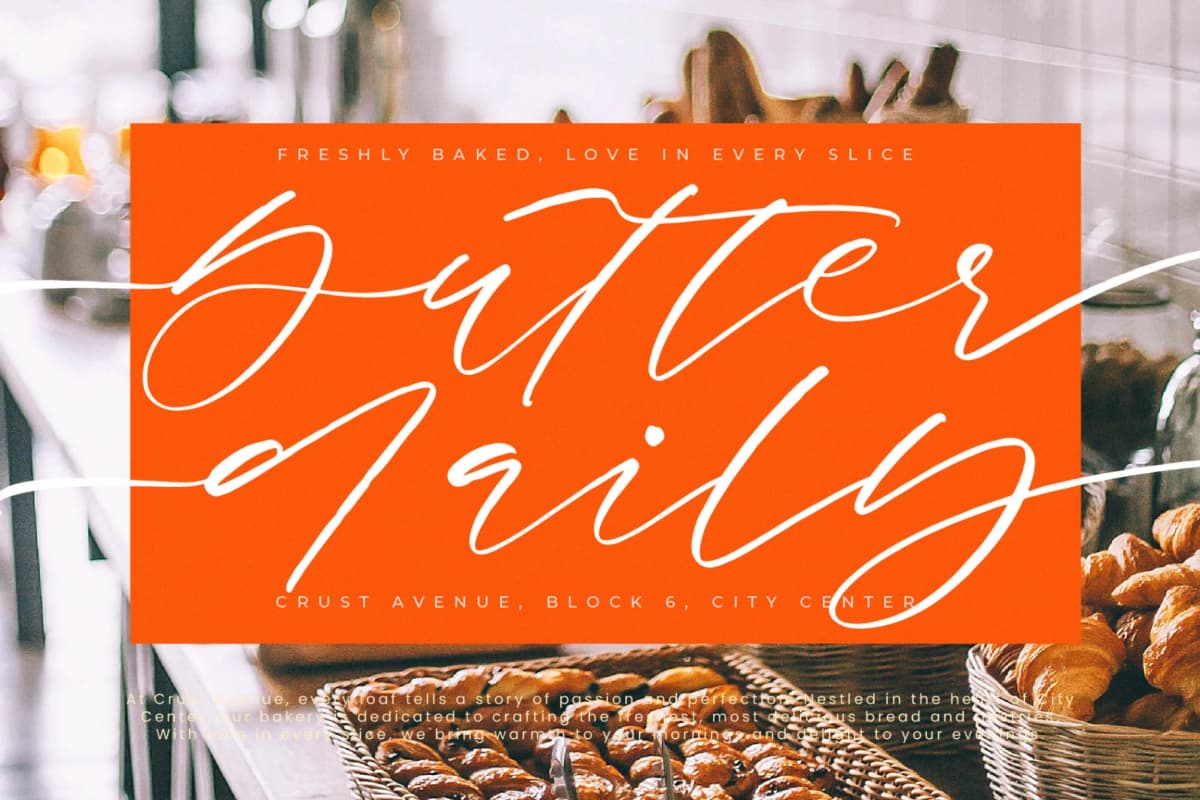 Antelas Berlin - Modern Handwritten Script font preview 17