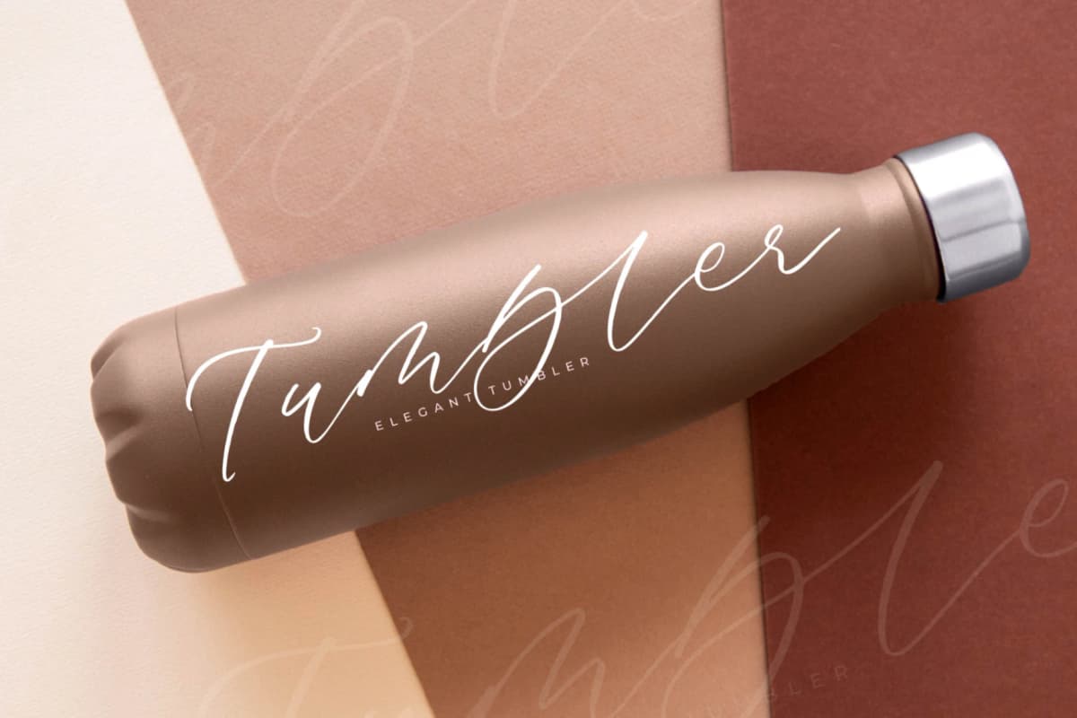 Antelas Berlin - Modern Handwritten Script font preview 6