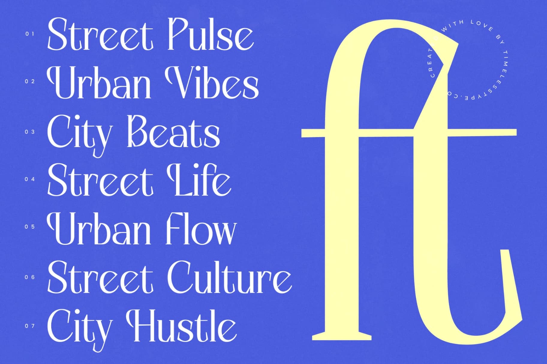 Preview 8 for Alugfte - New Modern Display Serif Font
