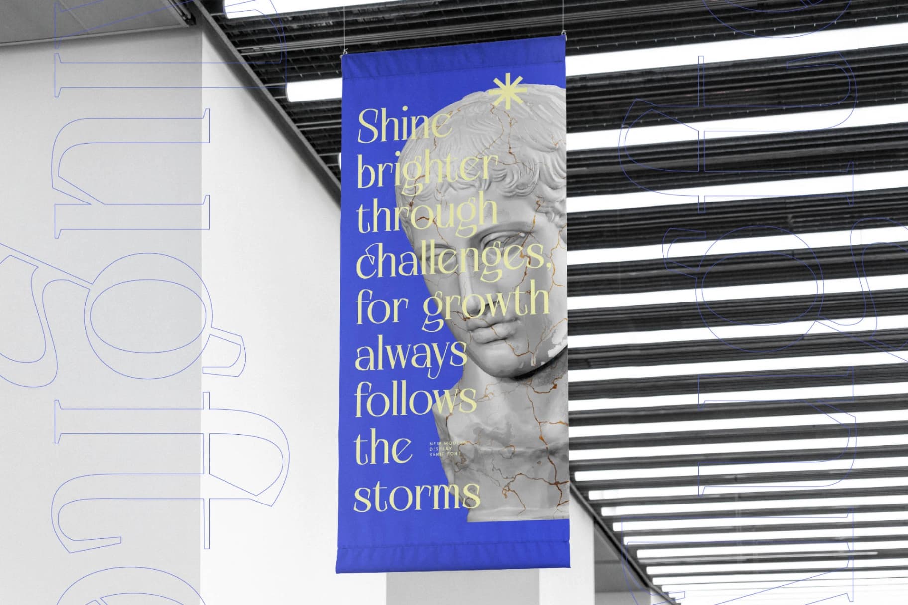 Preview 7 for Alugfte - New Modern Display Serif Font
