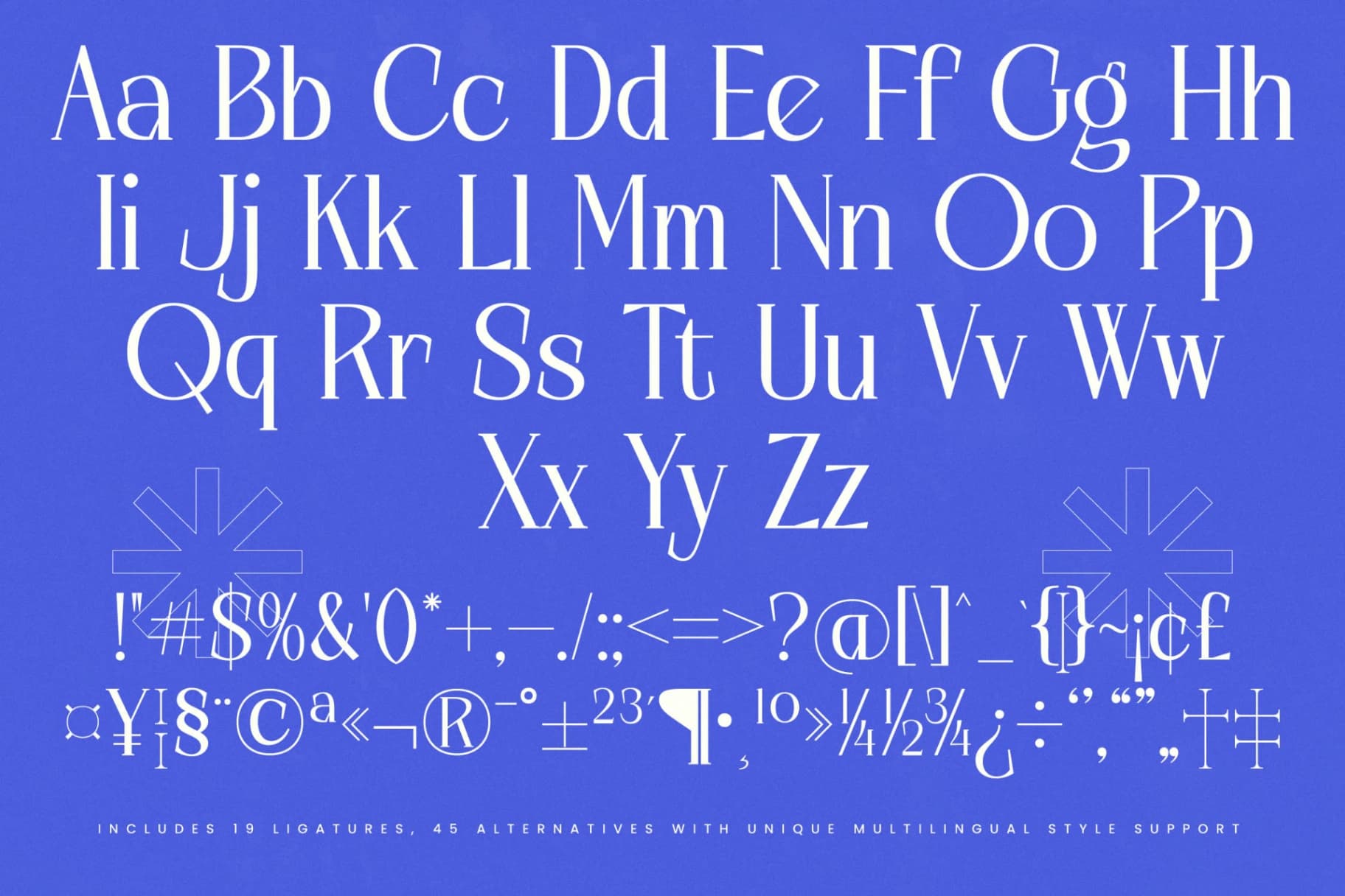 Preview 19 for Alugfte - New Modern Display Serif Font
