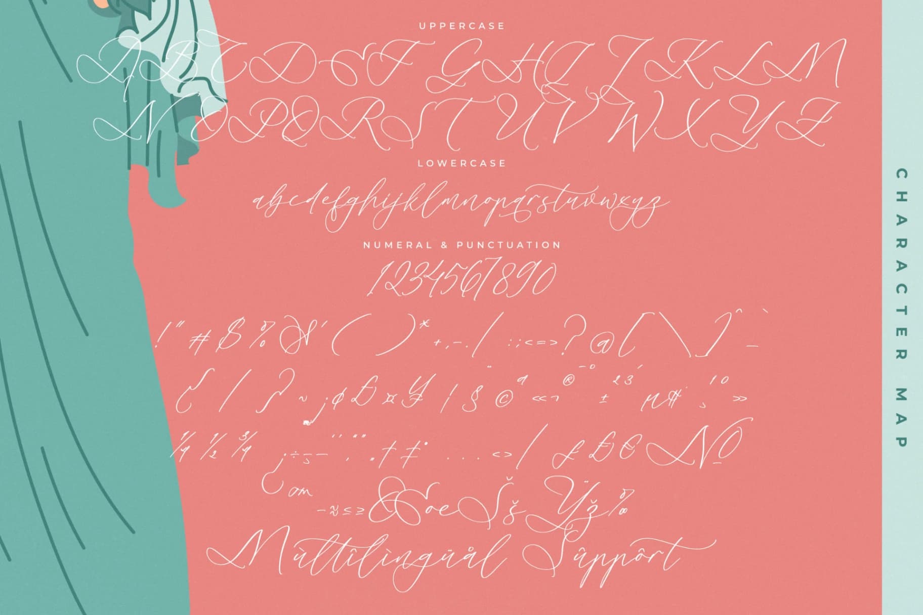 Preview 18 for Andore Roselan - Elegant Calligraphy Script