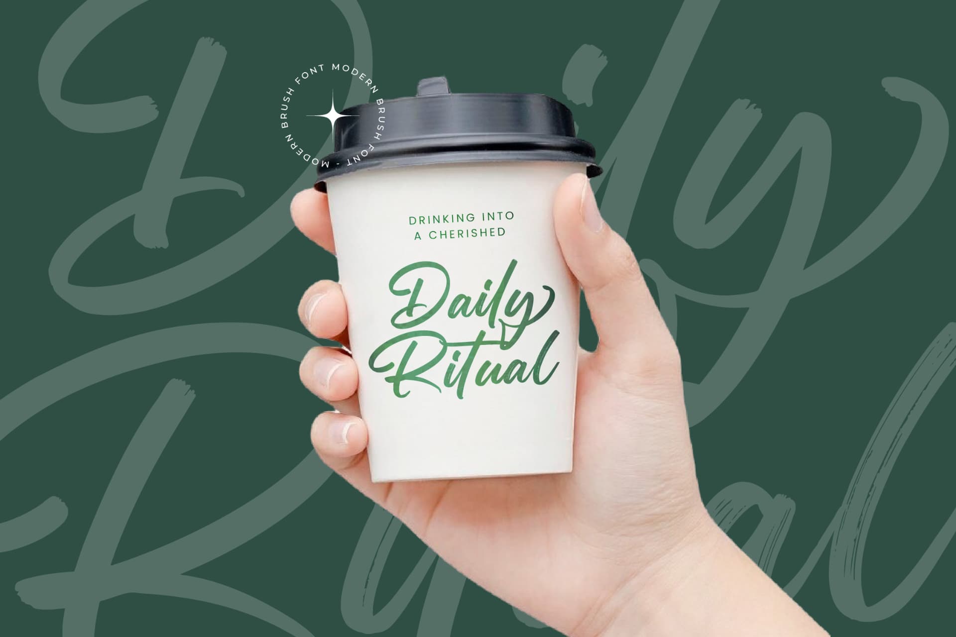 Preview 5 for Straight Pathart - Modern Brush Font