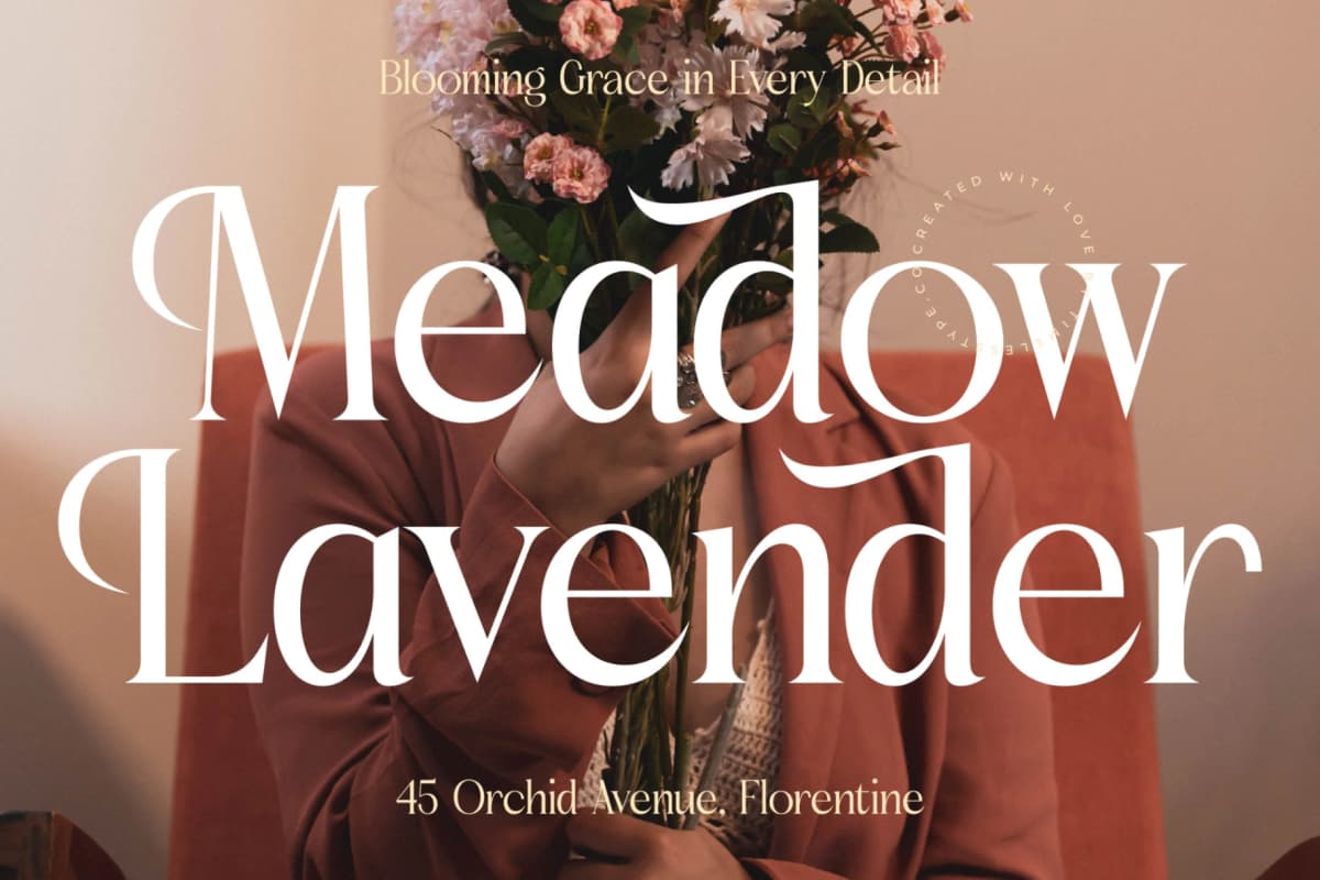 Preview 7 for Amethast Stones - Modern Alternate Serif Font