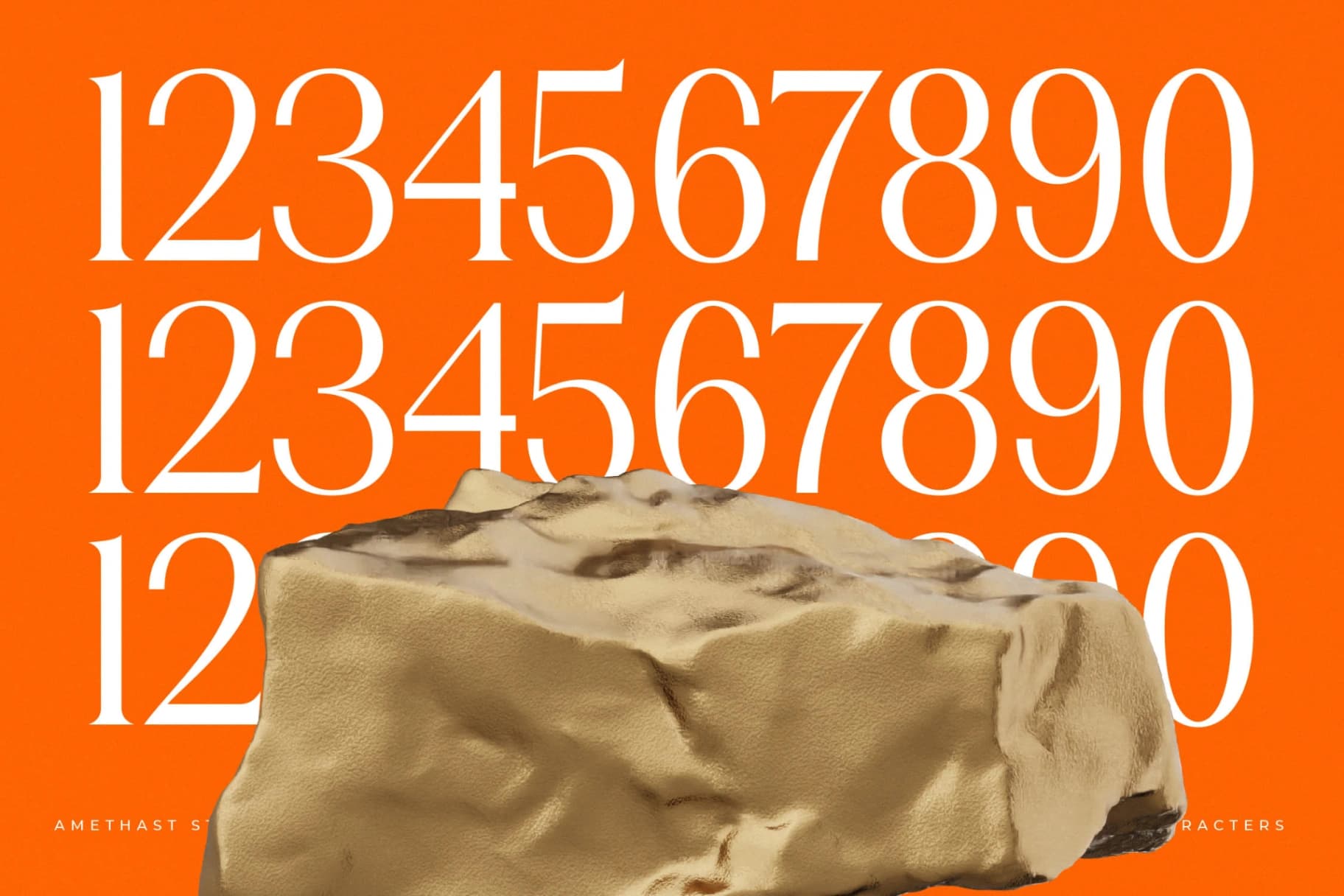 Preview 17 for Amethast Stones - Modern Alternate Serif Font