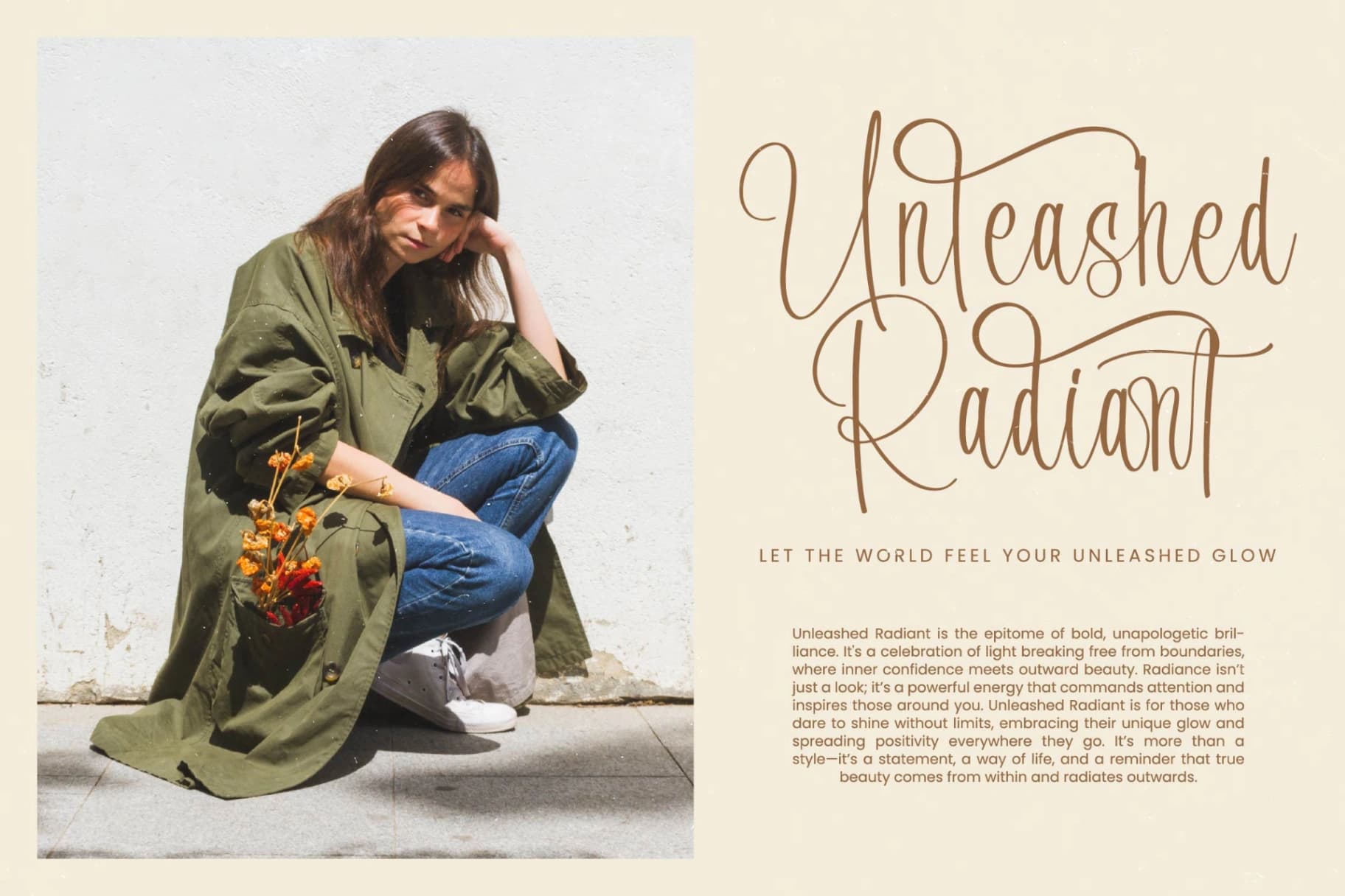 Preview 2 for Evangeline Chalista - Stylish Calligraphy Font