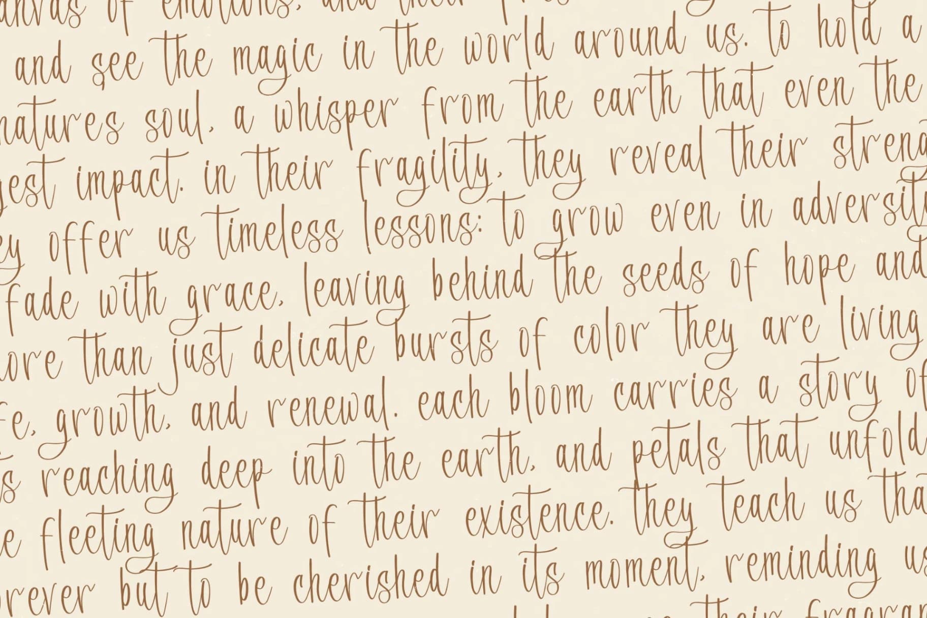 Preview 13 for Evangeline Chalista - Stylish Calligraphy Font