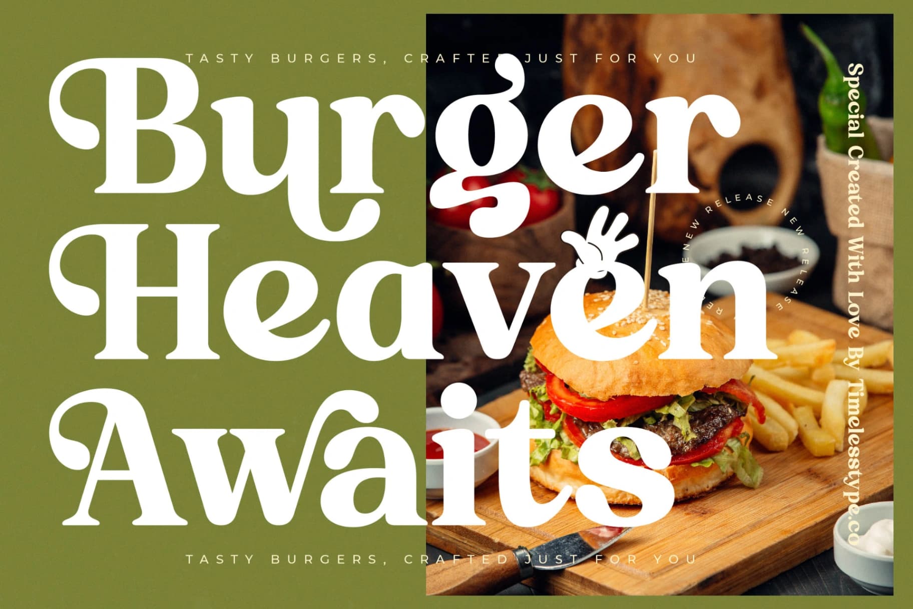 Preview 3 for Sunday Ridges - Modern Retro Serif Font