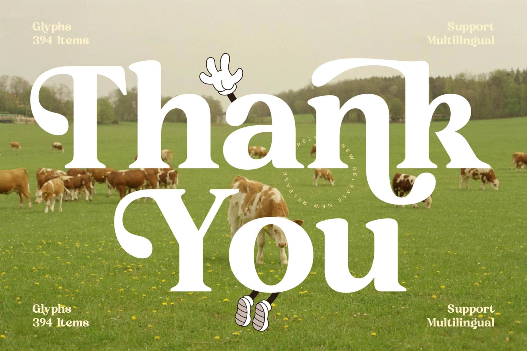 Preview 20 for Sunday Ridges - Modern Retro Serif Font