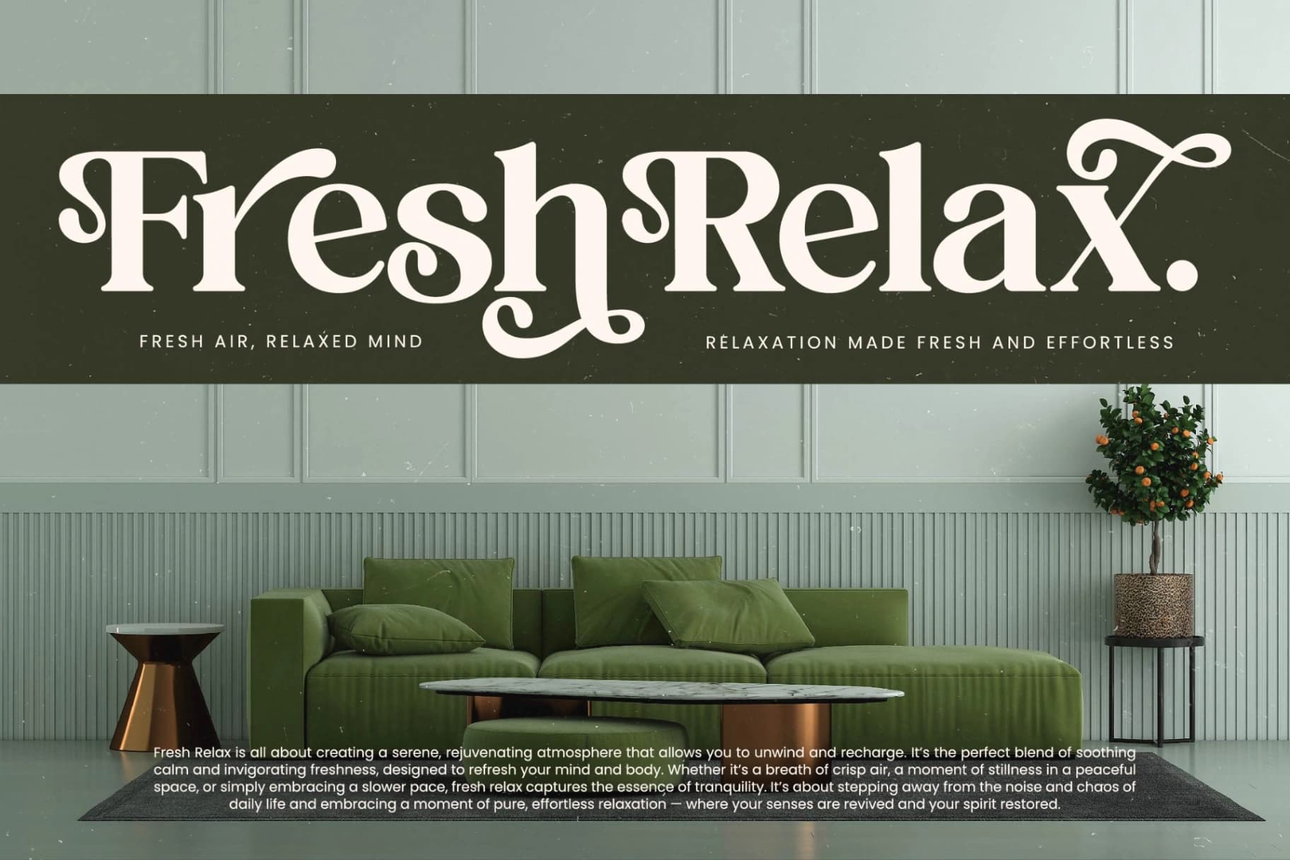 Preview 5 for Brighto Wander - Groovy Serif Display Font