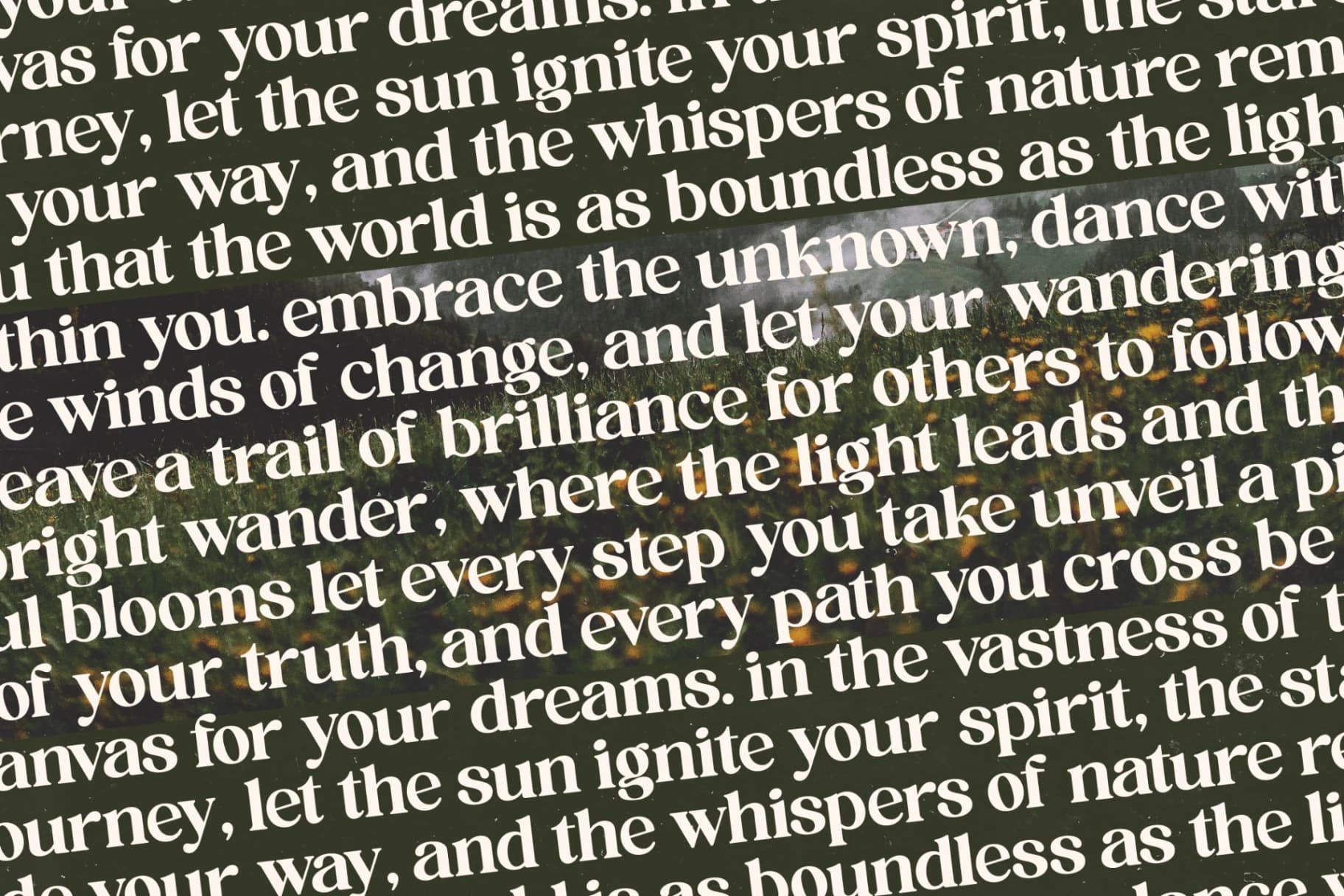 Preview 16 for Brighto Wander - Groovy Serif Display Font