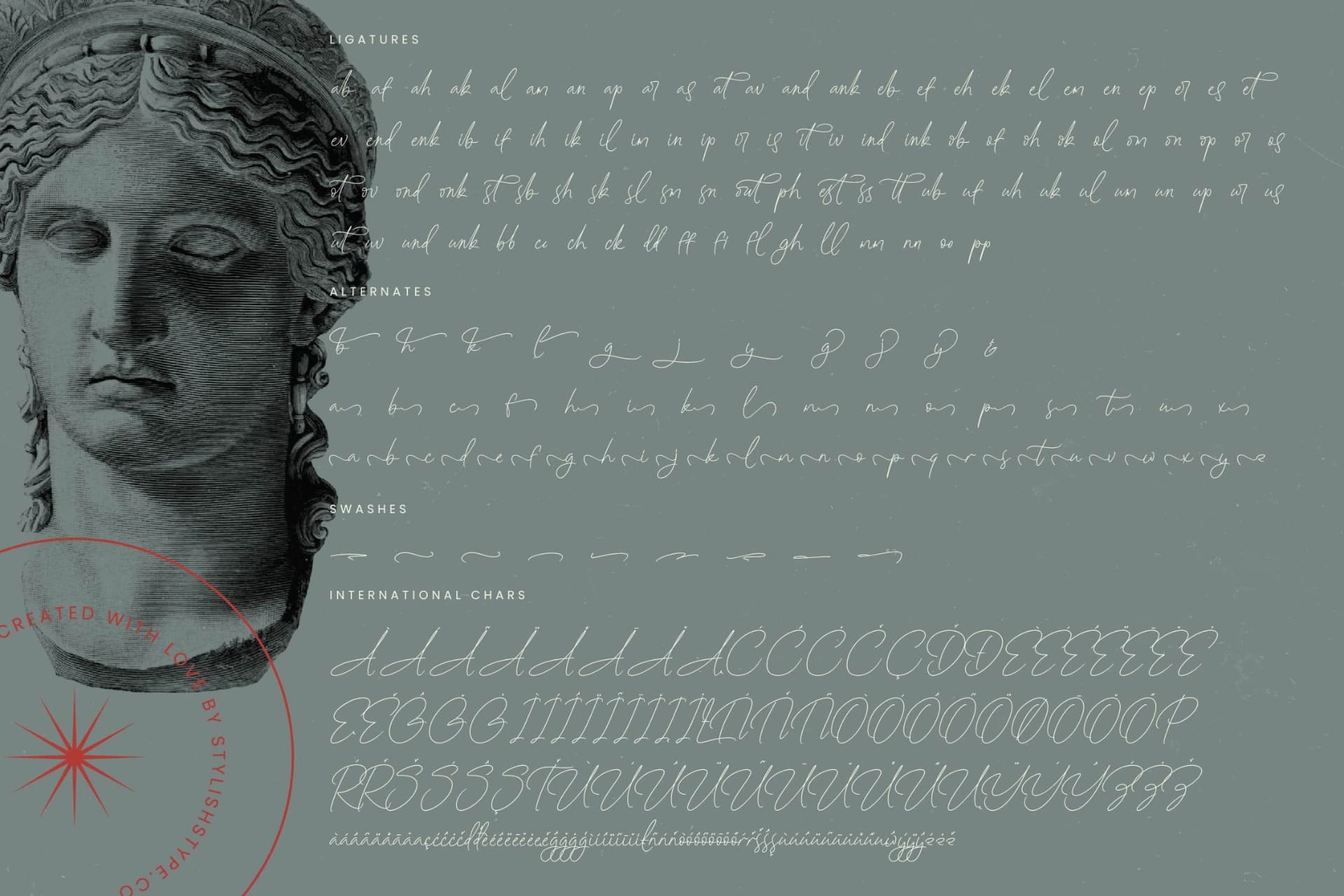 Preview 19 for Ambigail Jonathan - Stylish Signature Font