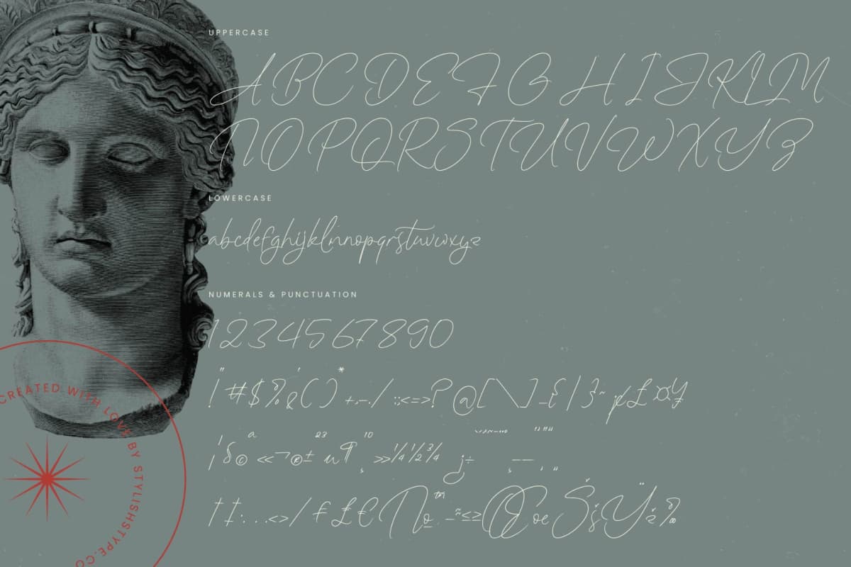 Ambigail Jonathan - Stylish Signature Font font preview 18