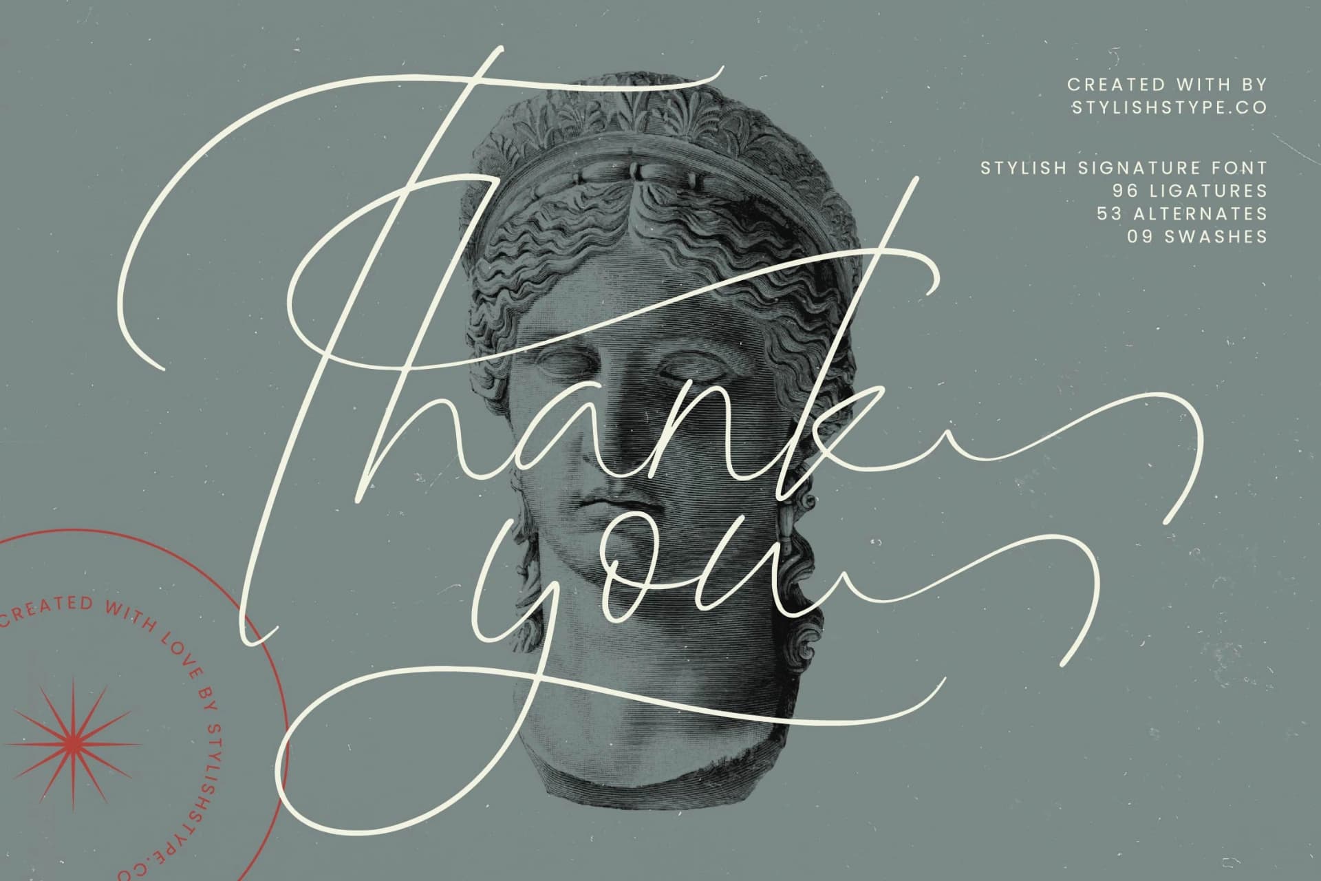 Preview 20 for Ambigail Jonathan - Stylish Signature Font