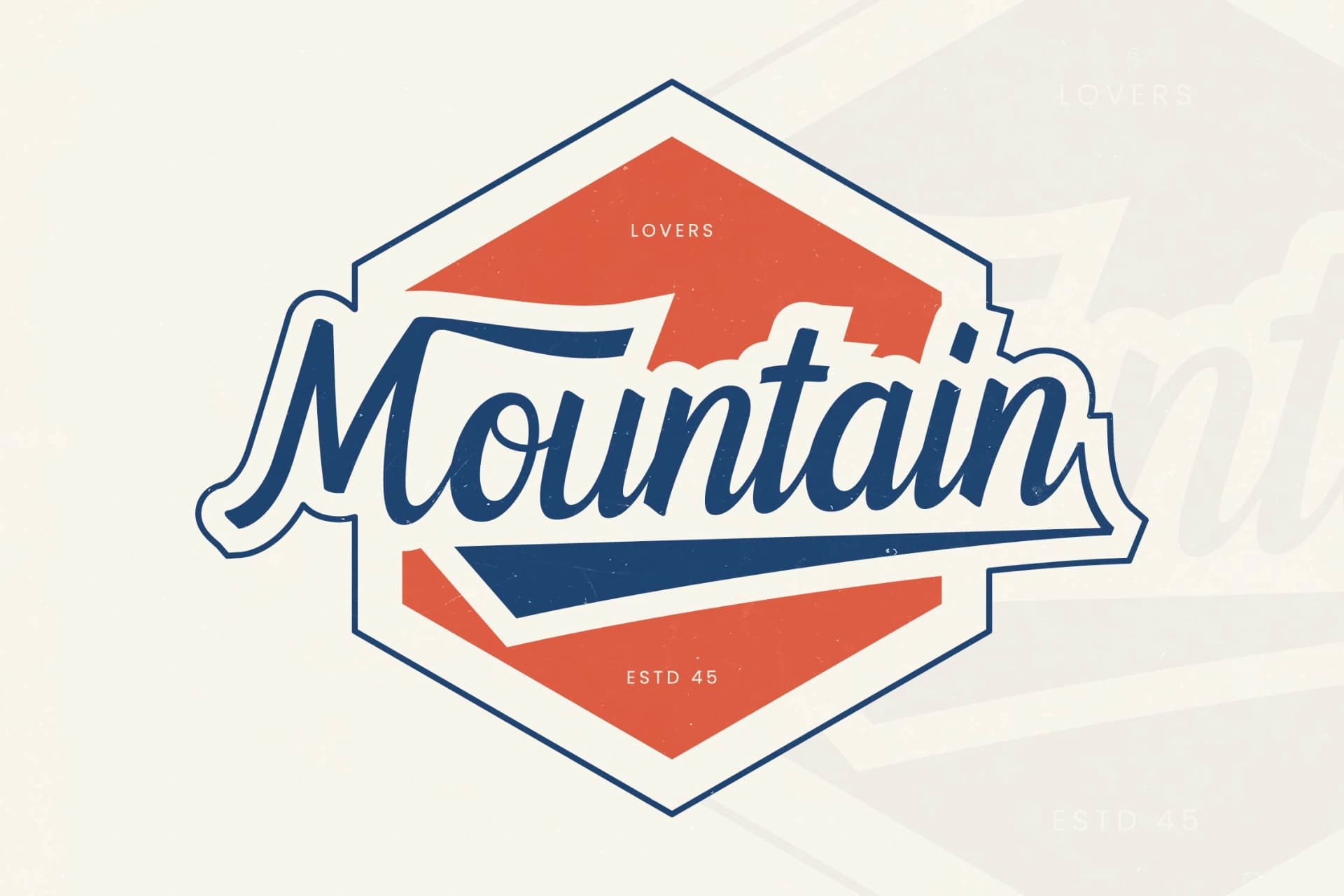 Preview 4 for Finland - Retro Script Logotype Font