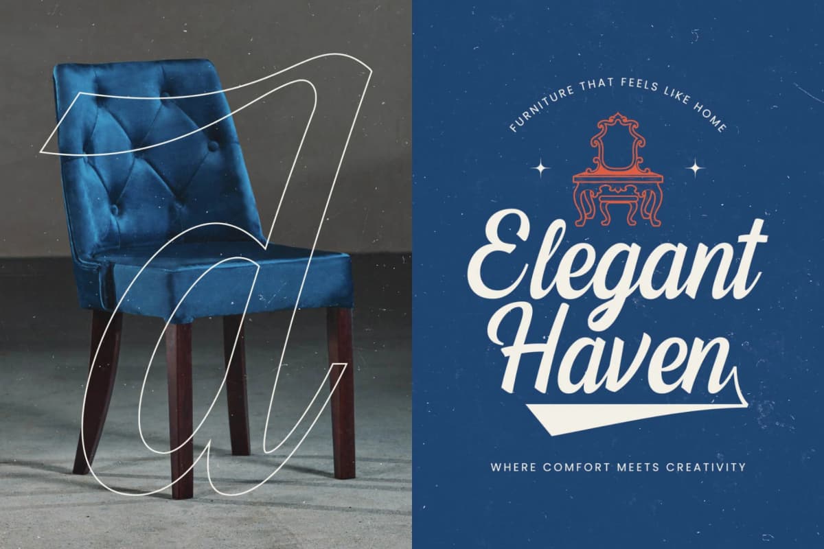 Finland - Retro Script Logotype Font font preview 6