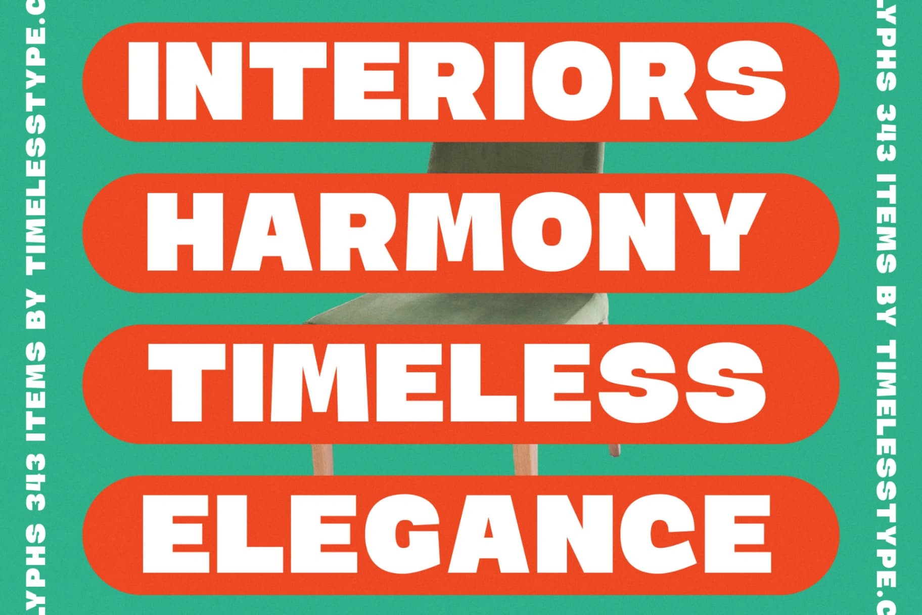 Preview 5 for Wraps Festive - Modern Rounded Sans Serif Font