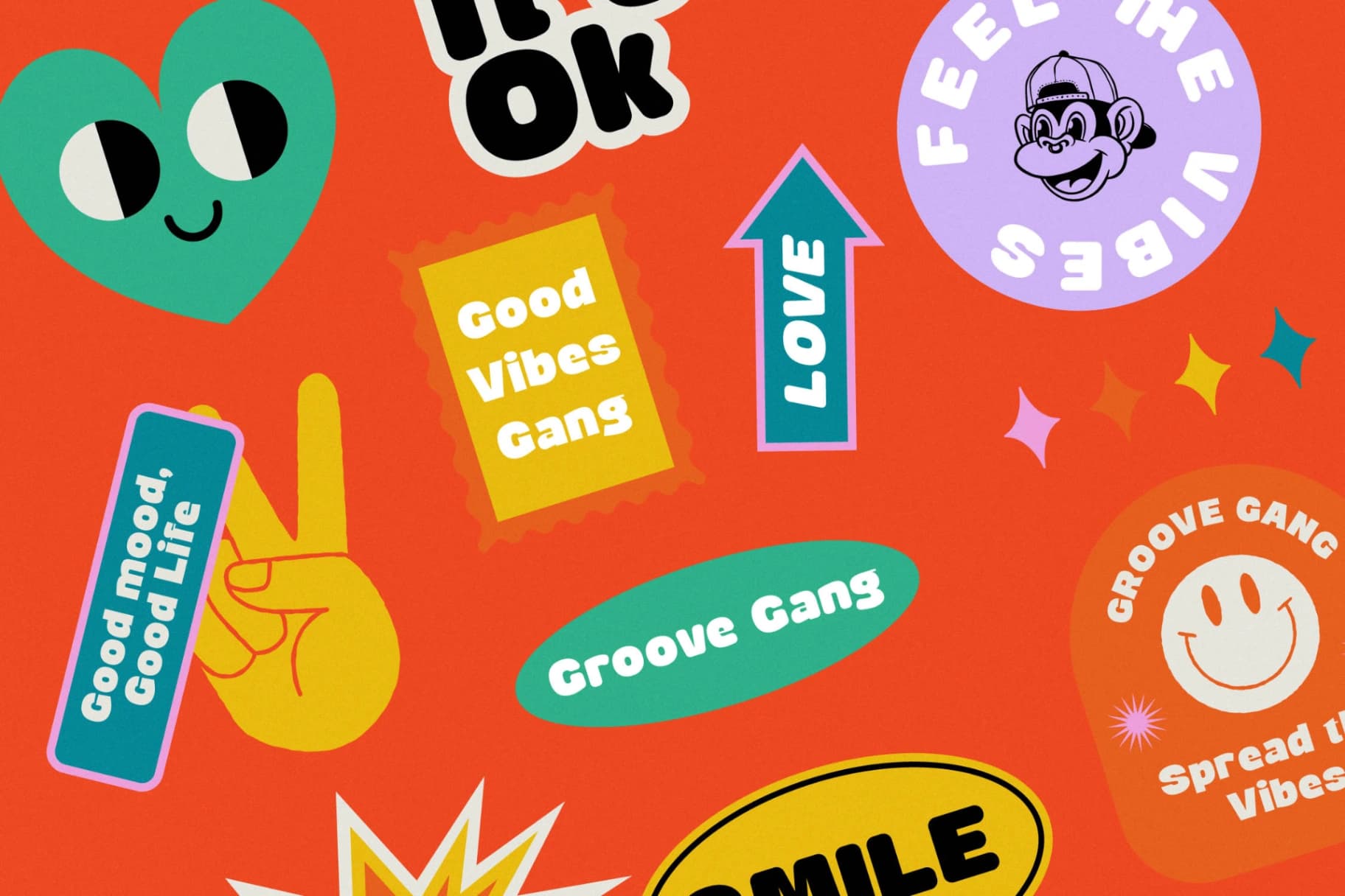 Preview 2 for Wraps Festive - Modern Rounded Sans Serif Font