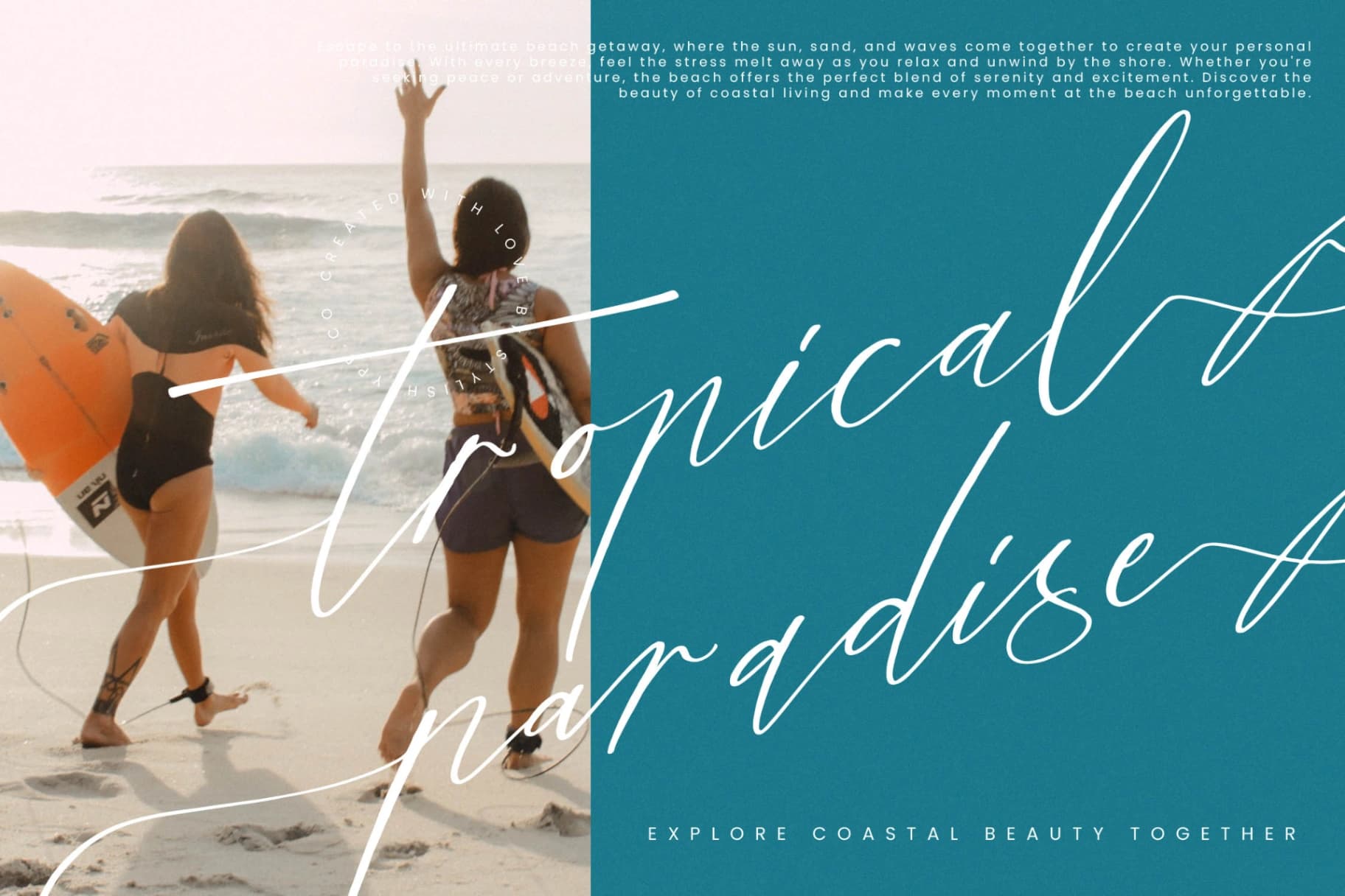 Preview 7 for Shillueta Fantture - Modern Signature Script Font