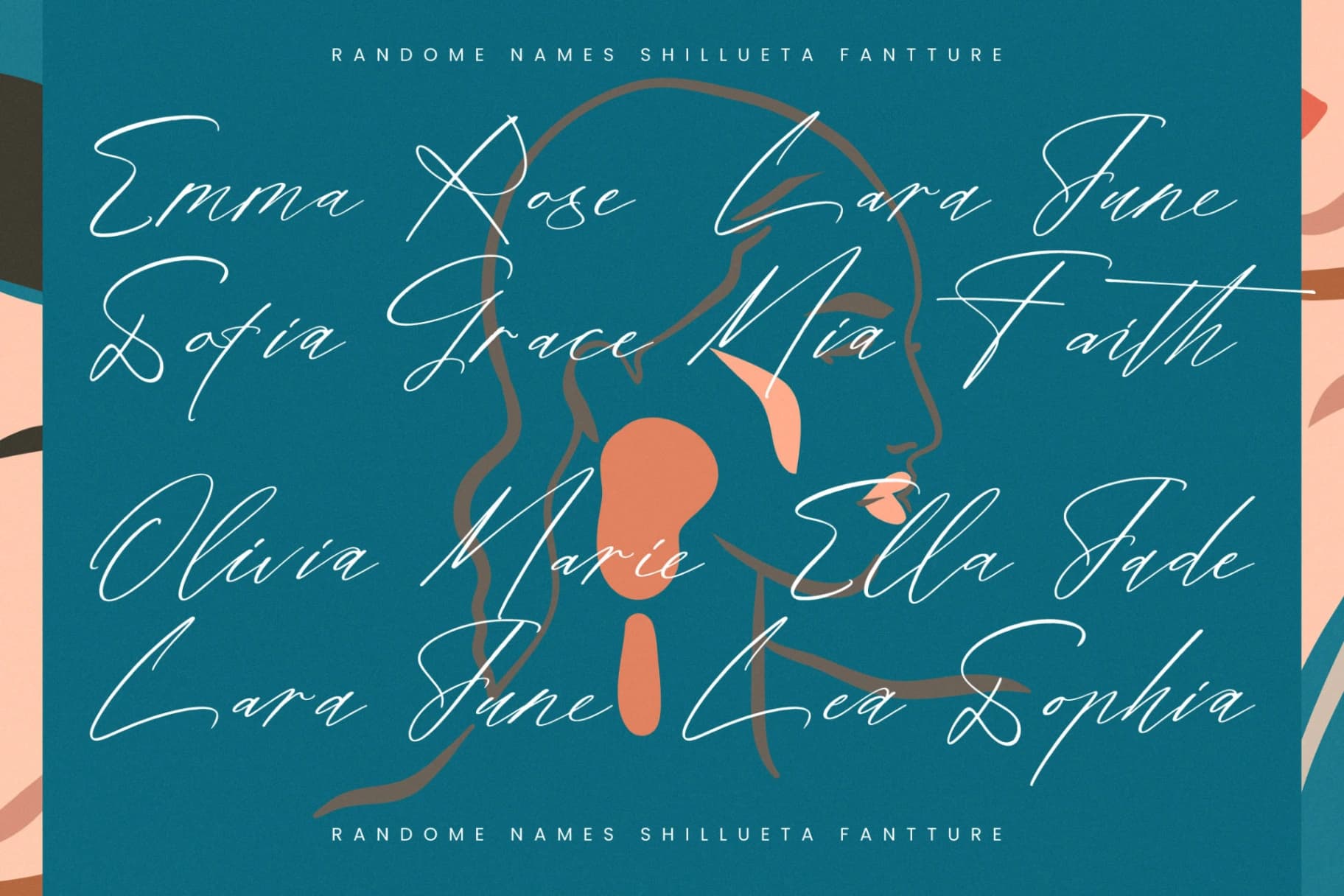 Preview 12 for Shillueta Fantture - Modern Signature Script Font
