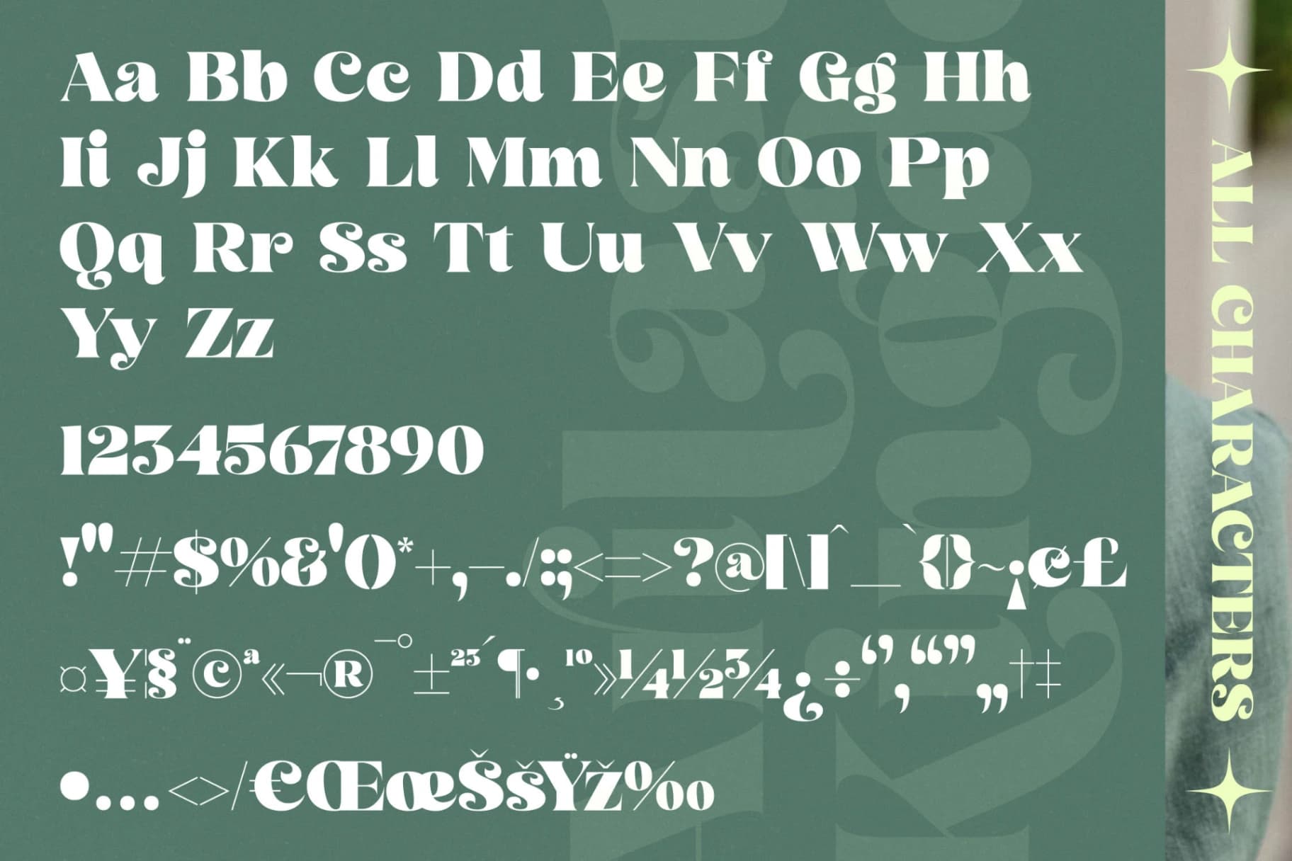 Preview 18 for Arilast Kingde - Modern Alternate Serif Font