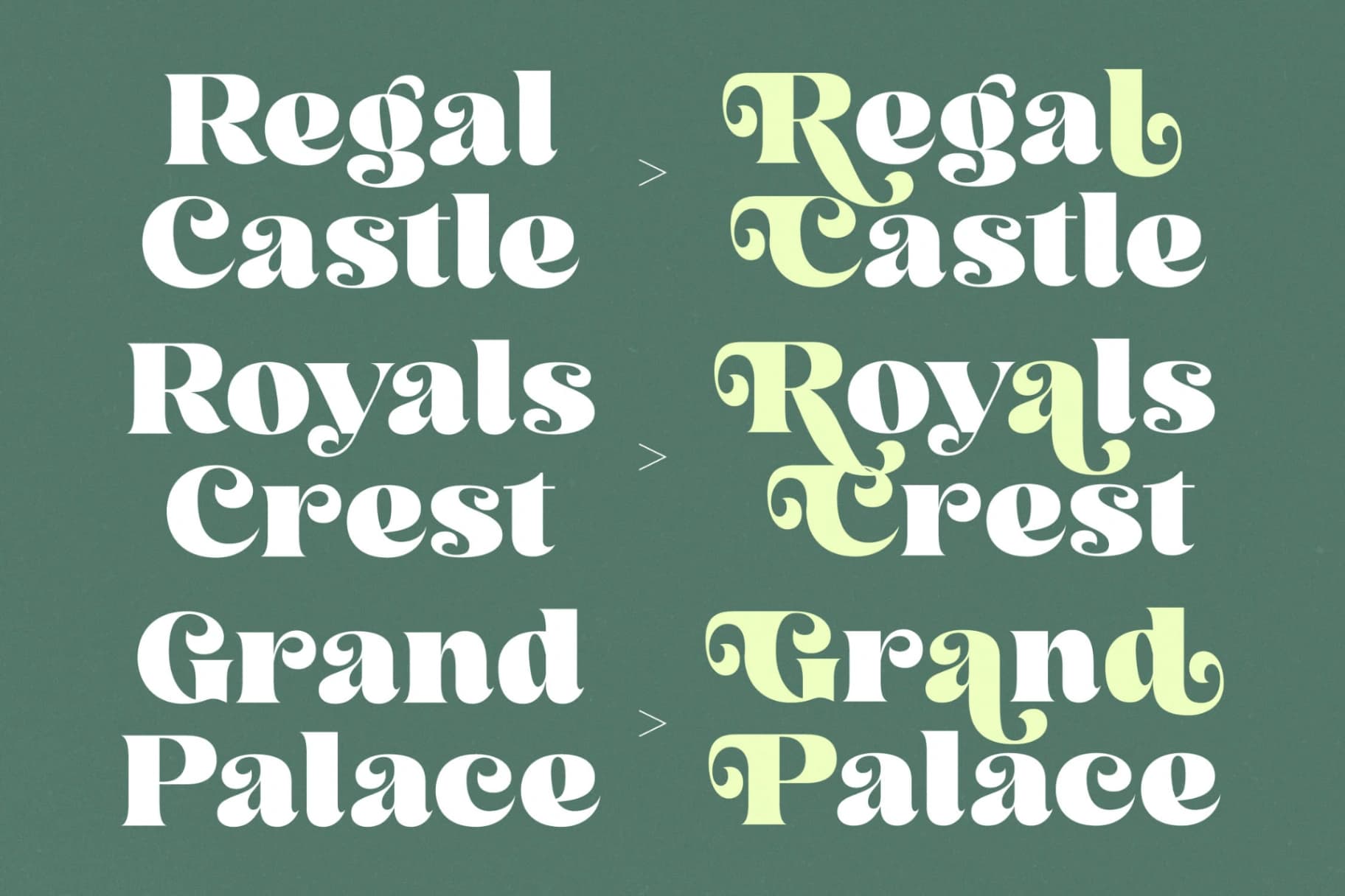 Preview 8 for Arilast Kingde - Modern Alternate Serif Font
