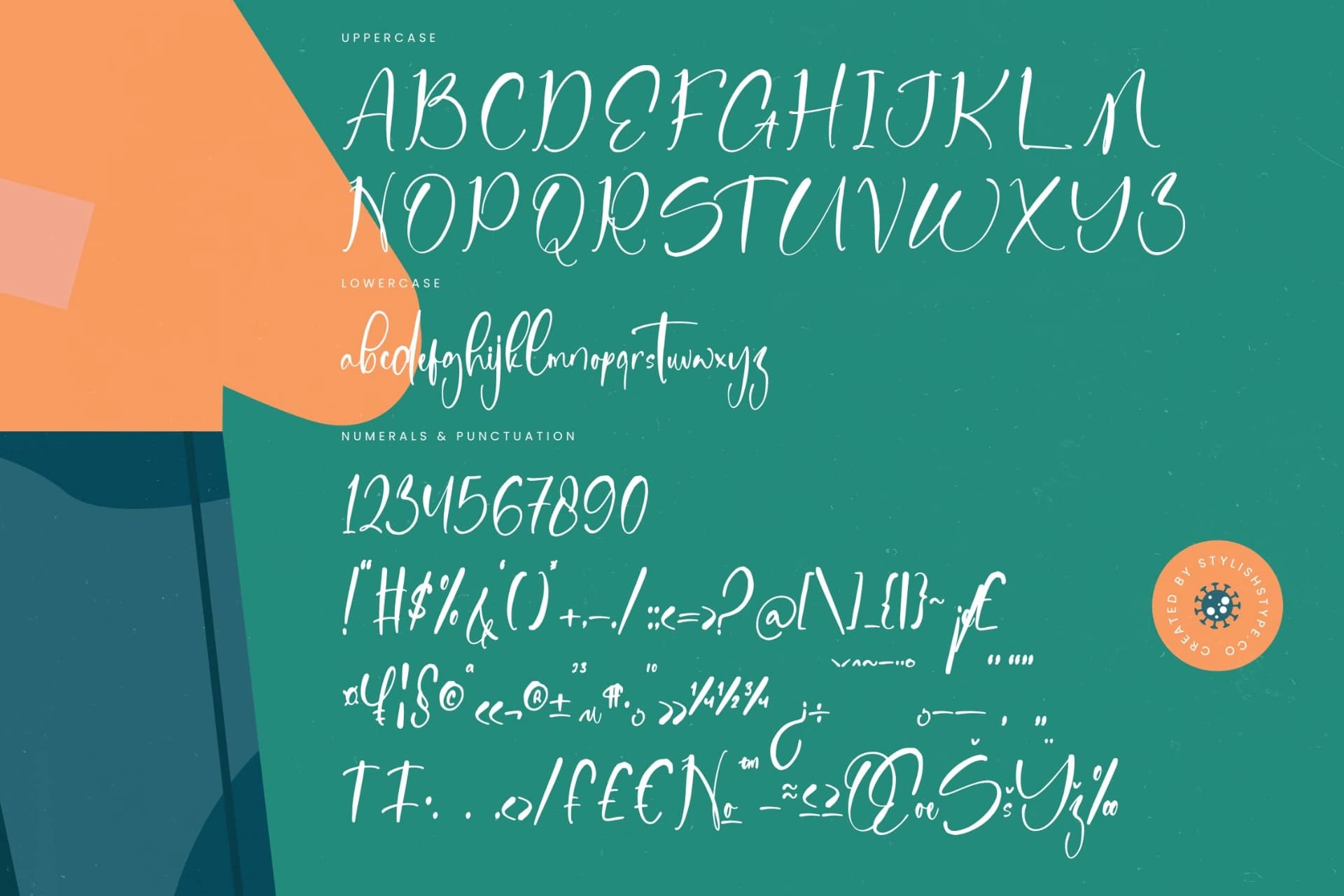 Preview 18 for Sanitizer Eticulate - Stylish Handwritten Font