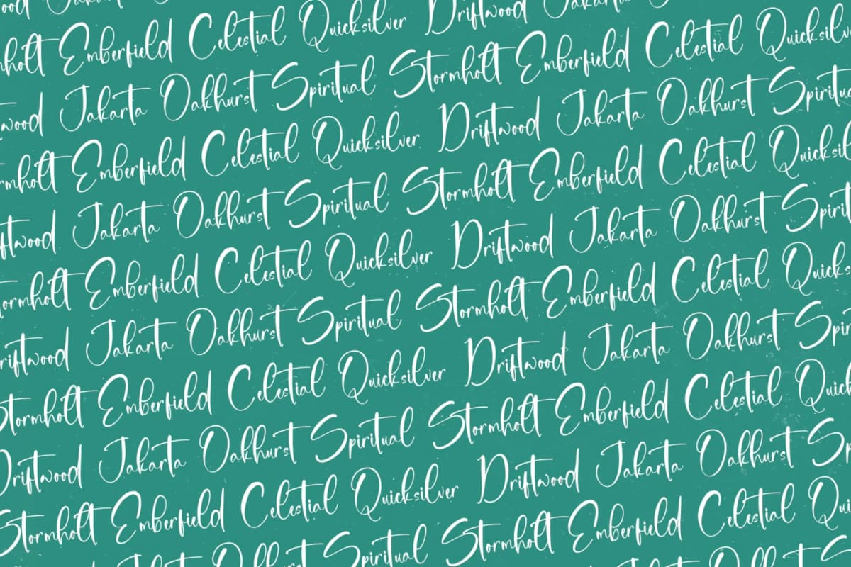 Sanitizer Eticulate - Stylish Handwritten Font font preview 12