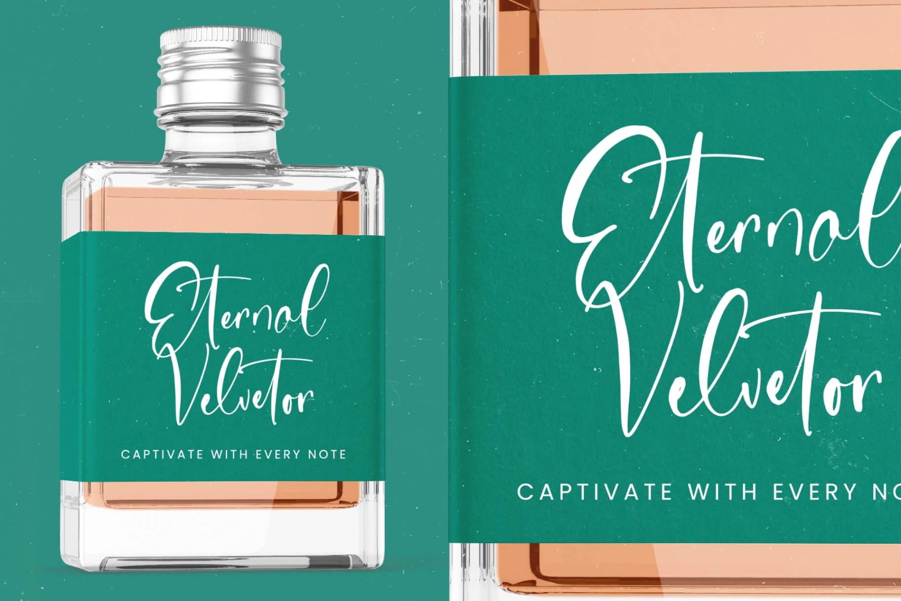 Preview 9 for Sanitizer Eticulate - Stylish Handwritten Font