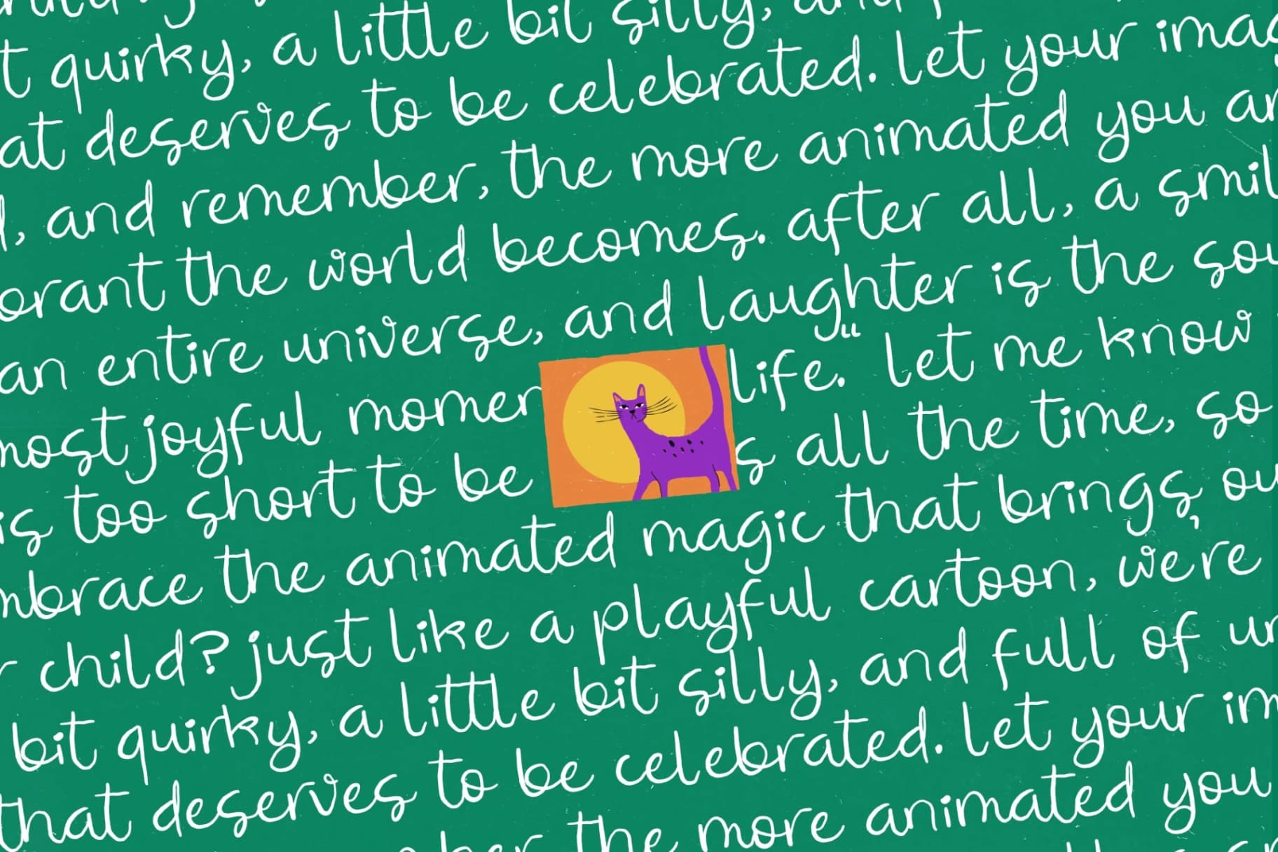 Preview 16 for Animated Playful - Natural Handwritten Font