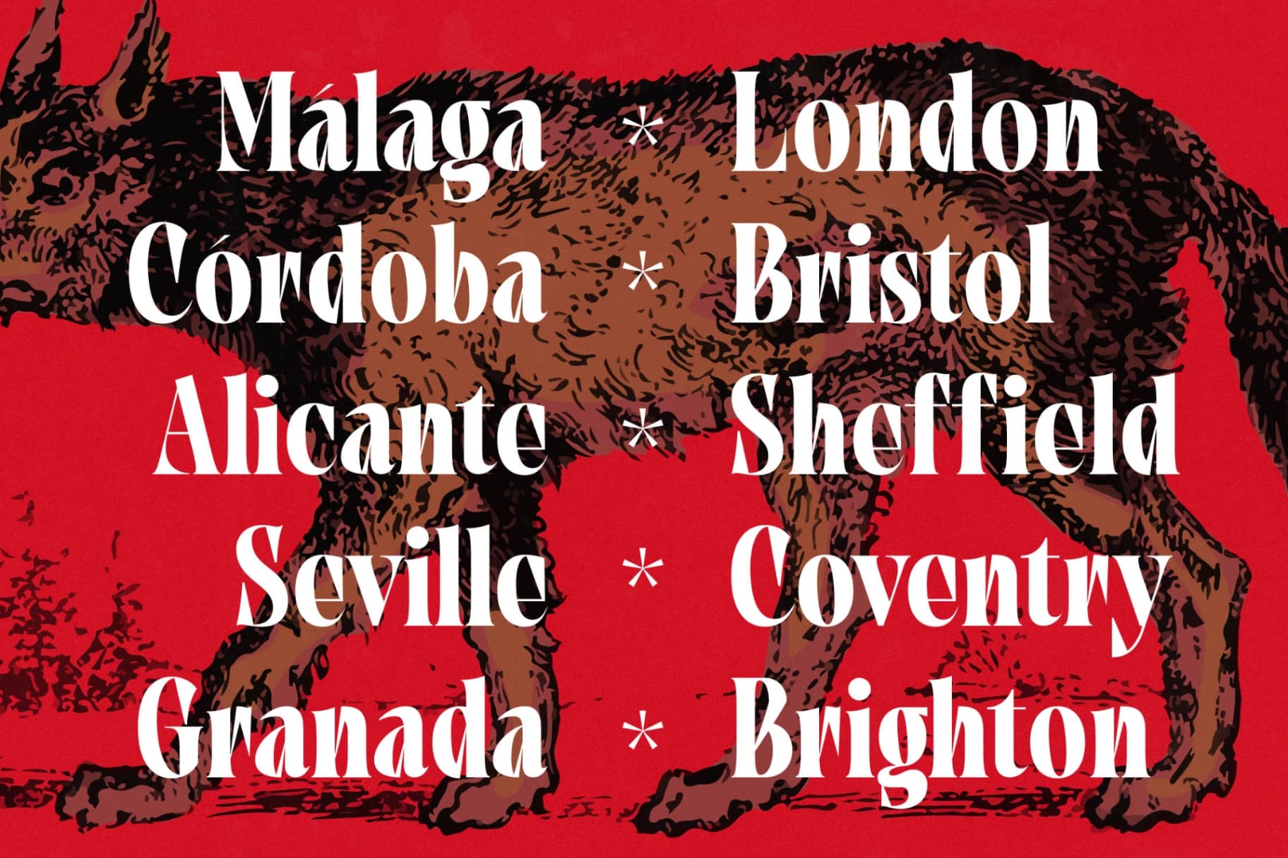 Preview 4 for Tieldsa - Bold Serif Display Font