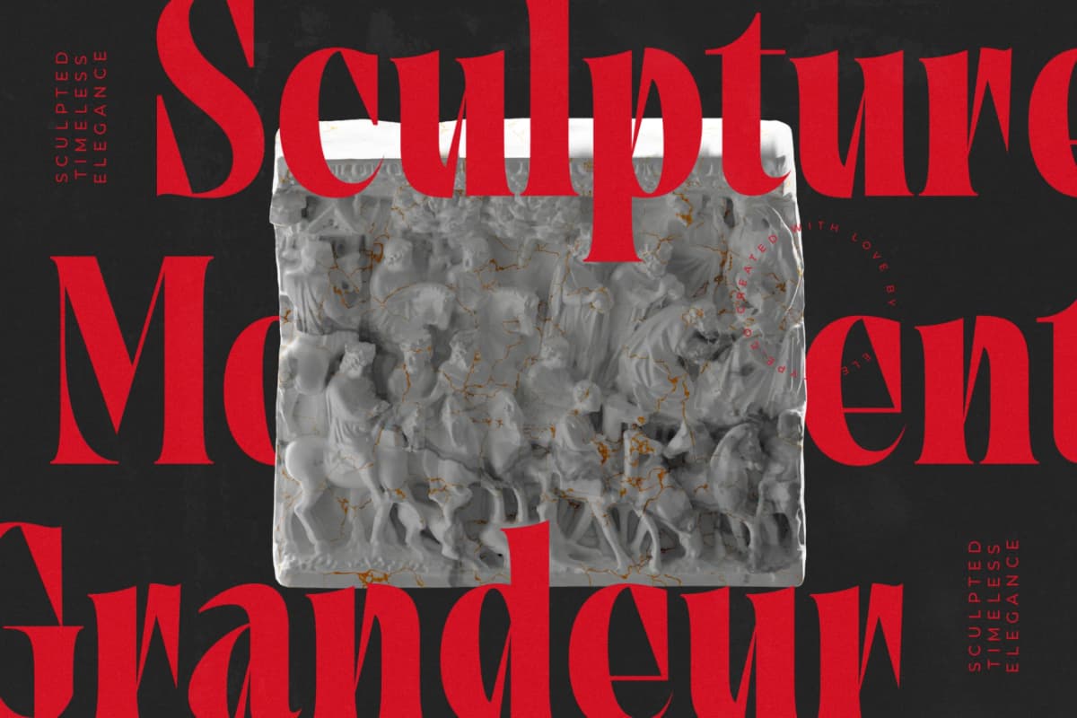Tieldsa - Bold Serif Display Font font preview 6