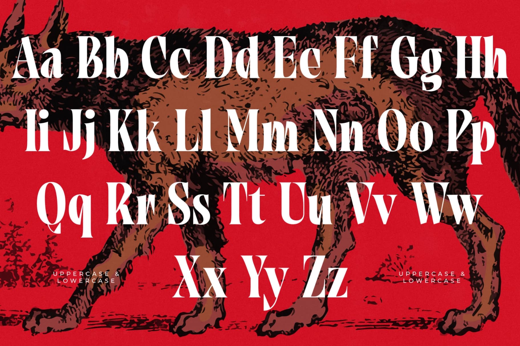 Preview 17 for Tieldsa - Bold Serif Display Font