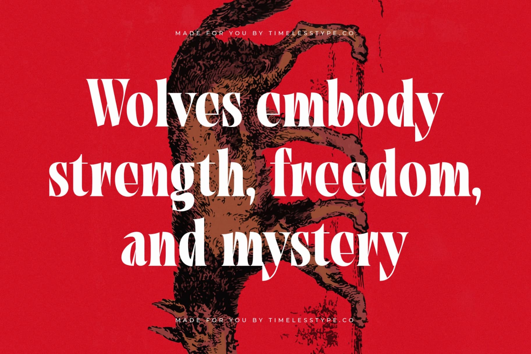 Preview 5 for Tieldsa - Bold Serif Display Font