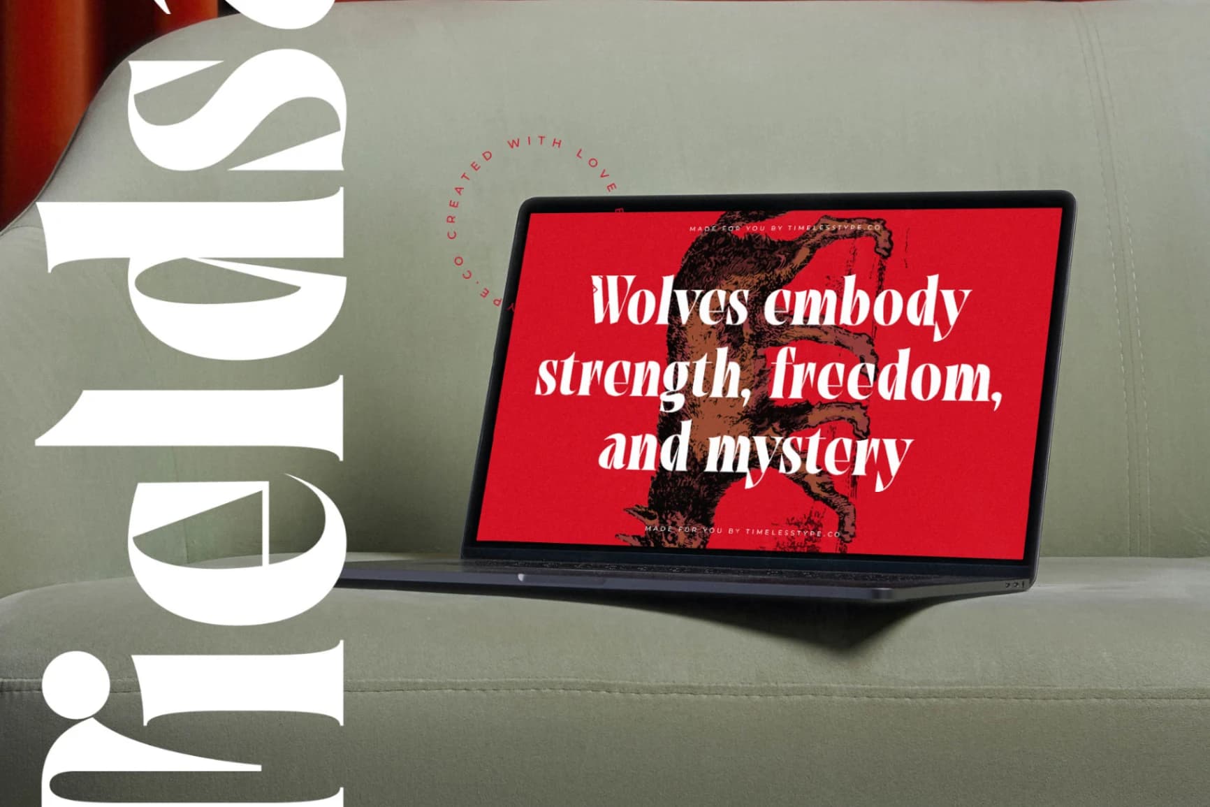 Preview 15 for Tieldsa - Bold Serif Display Font