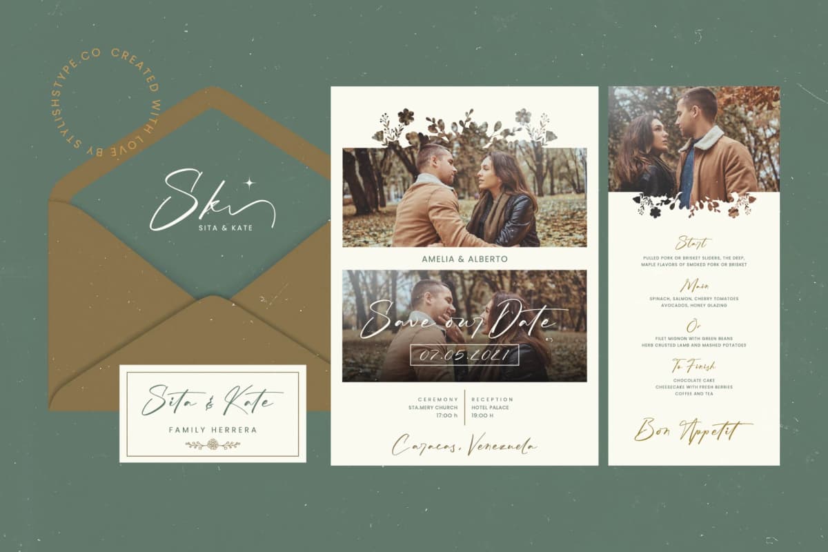 Patchwork Authentic - Stylish Handwritten Font font preview 7